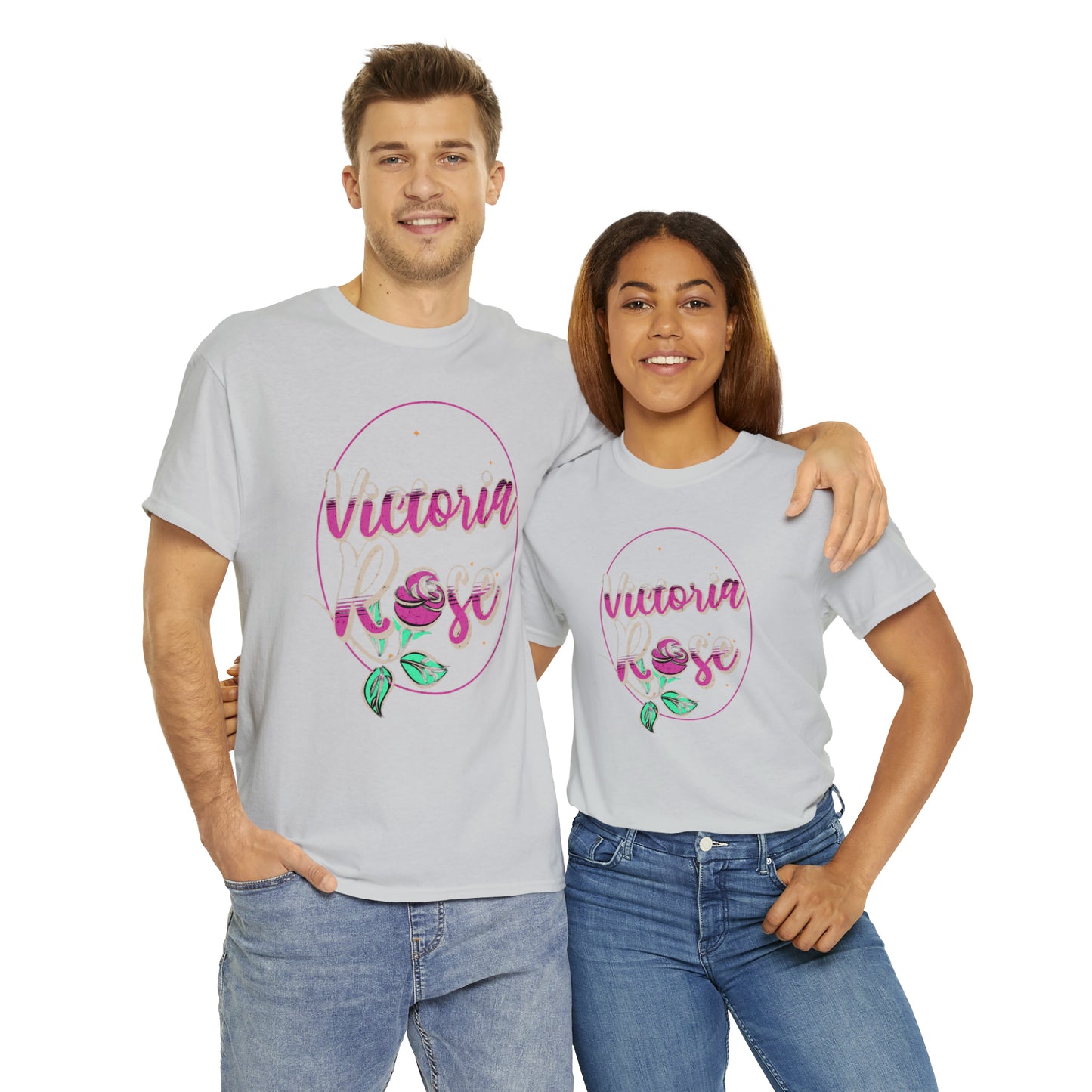 Victoria Rose Heavy Cotton Tee