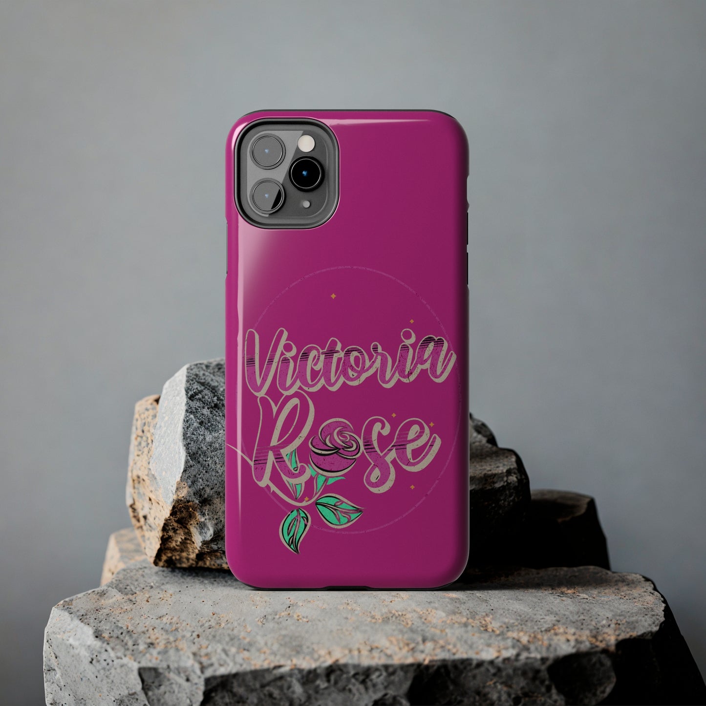 Victoria Rose Phone Case (Pink)