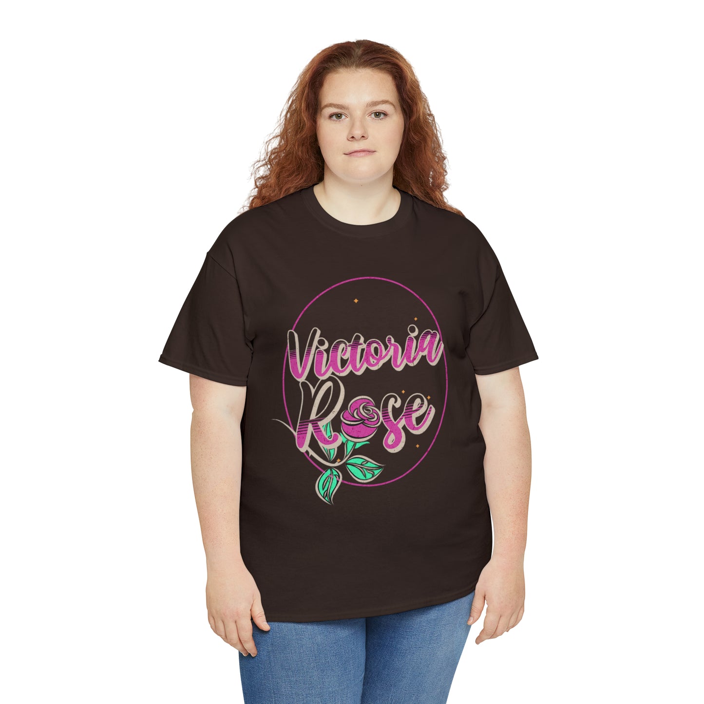Victoria Rose Heavy Cotton Tee