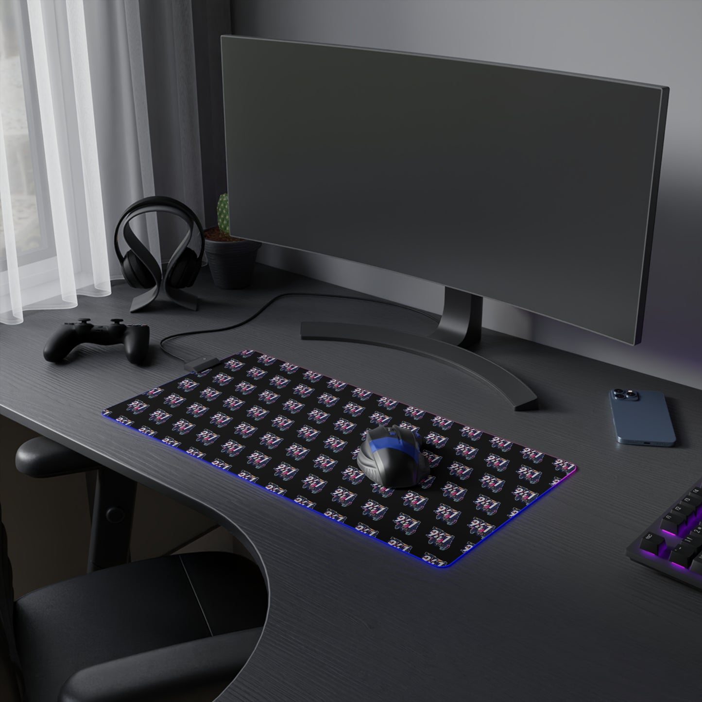 LED Gaming Mouse Pad
