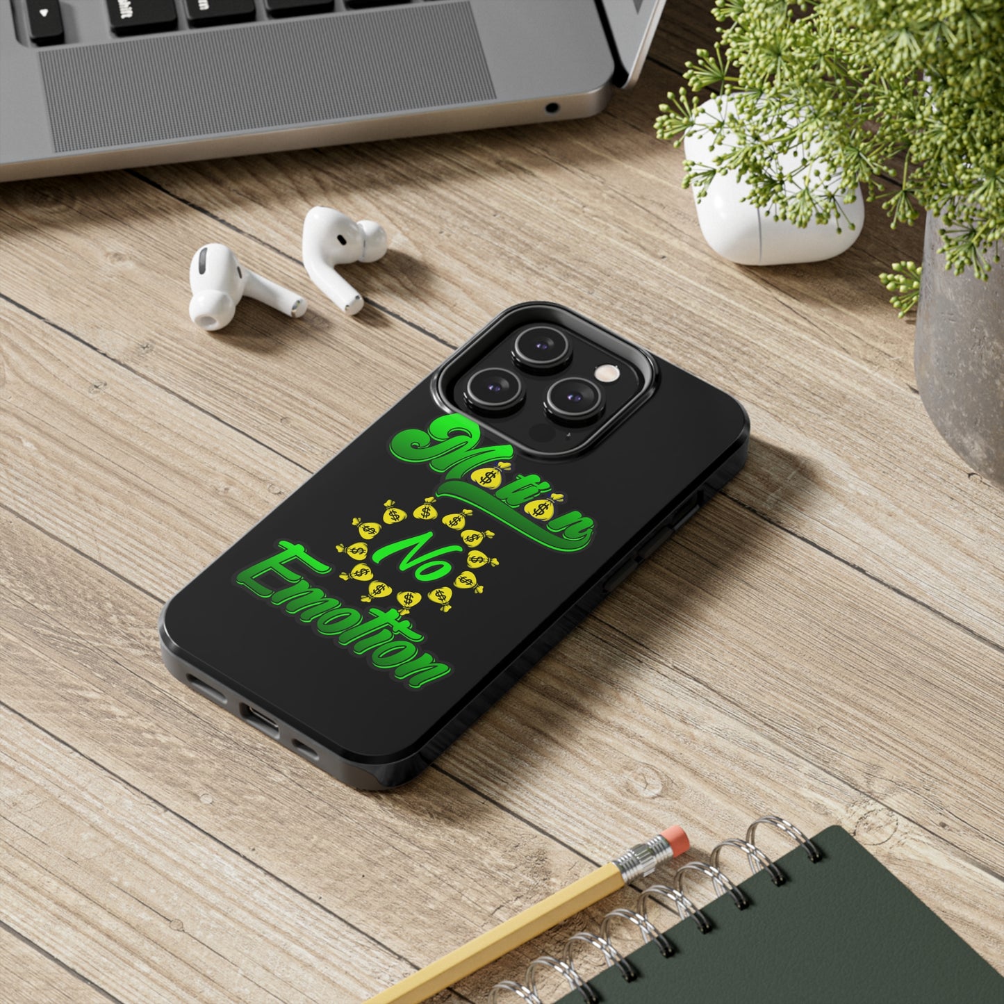 Motion No Emotion (Moneybags) Phone Case