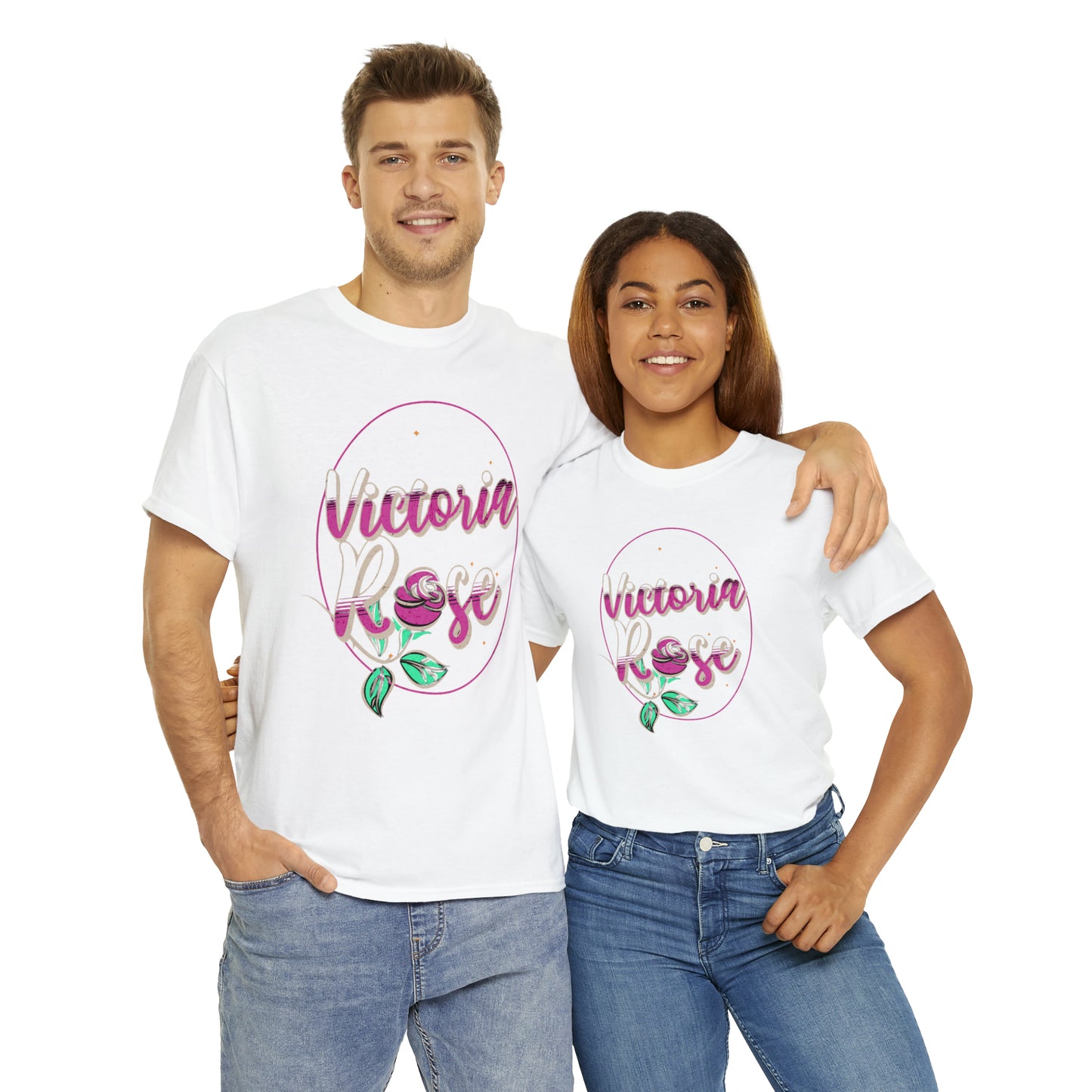 Victoria Rose Heavy Cotton Tee