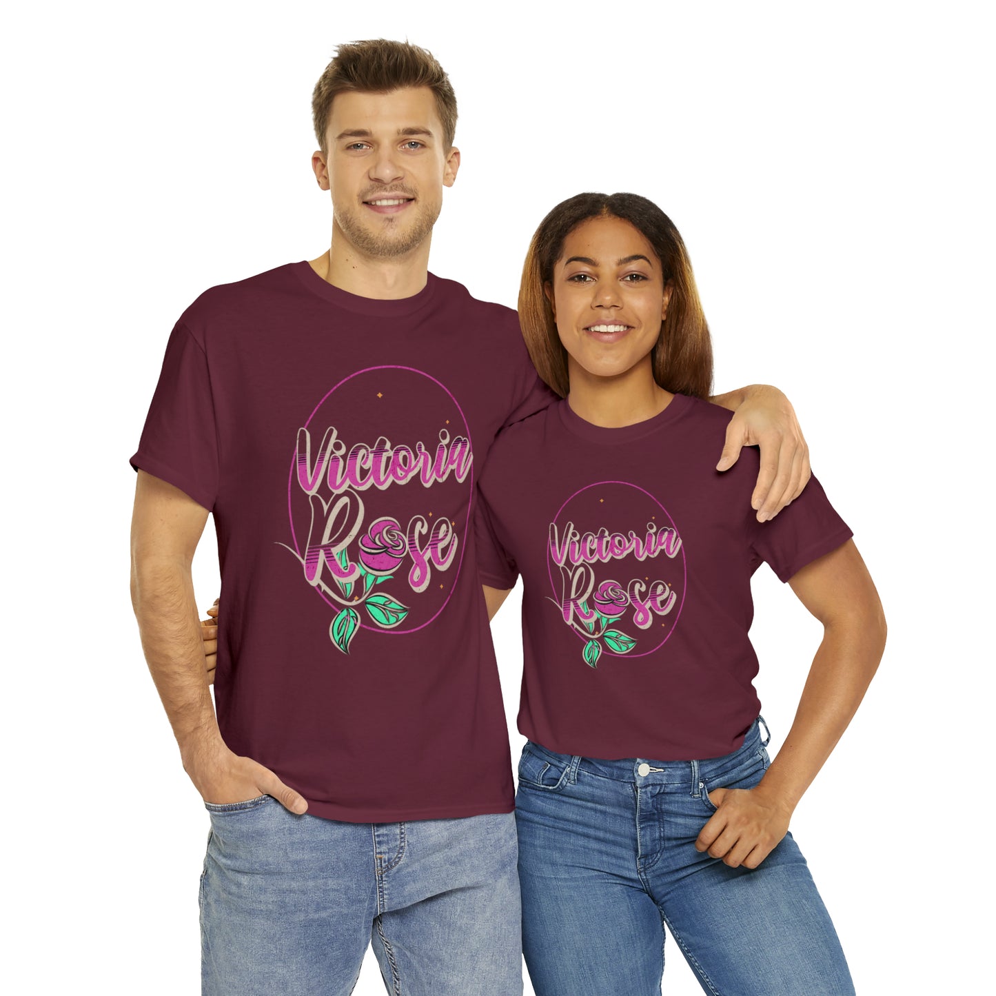Victoria Rose Heavy Cotton Tee