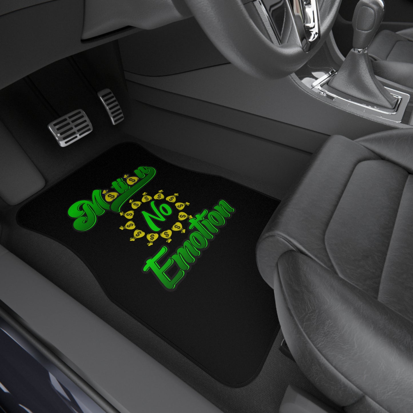 Motion No Emotion Car Mats (Set of 4)