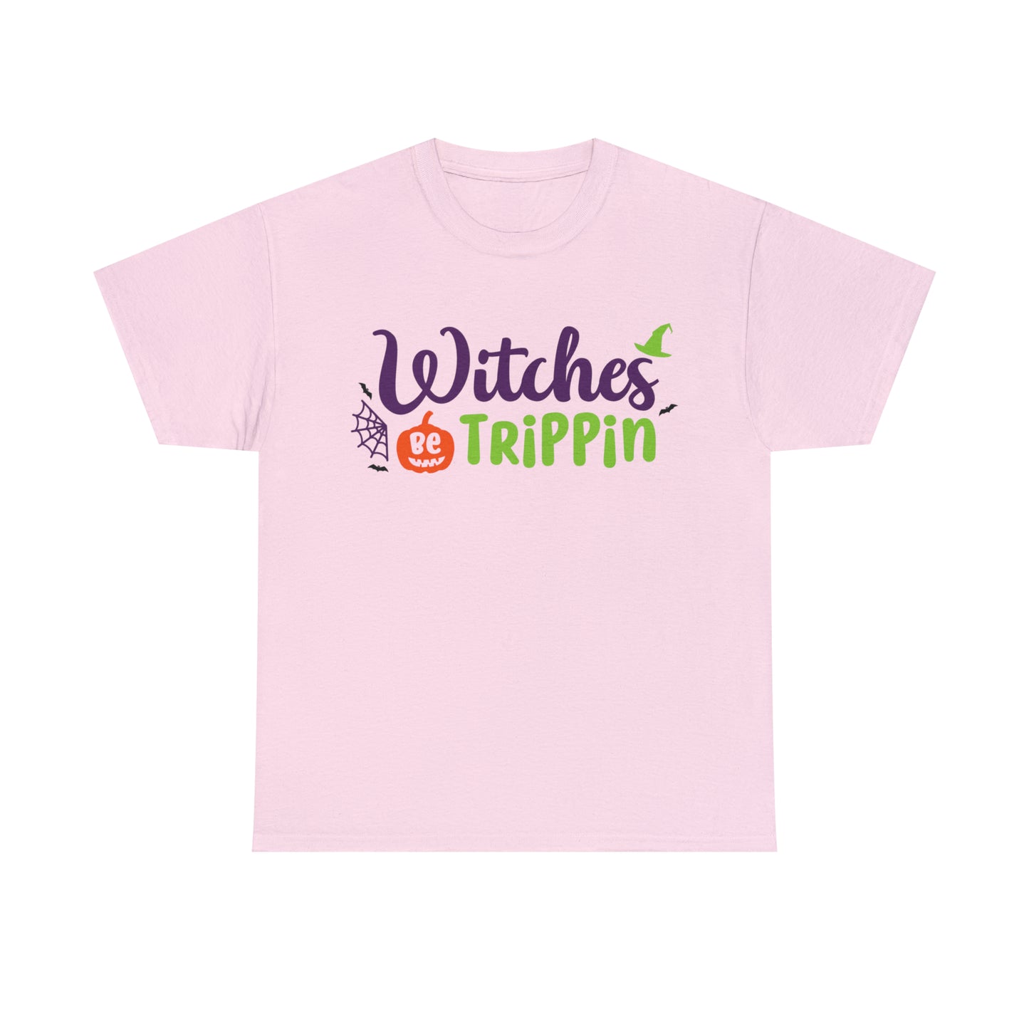 Witches be trippin Unisex Heavy Cotton Tee