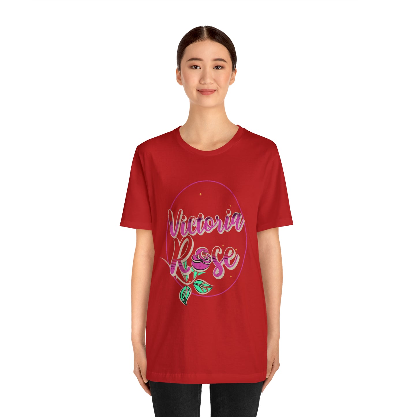 Victoria Rose Jersey Short Sleeve Tee