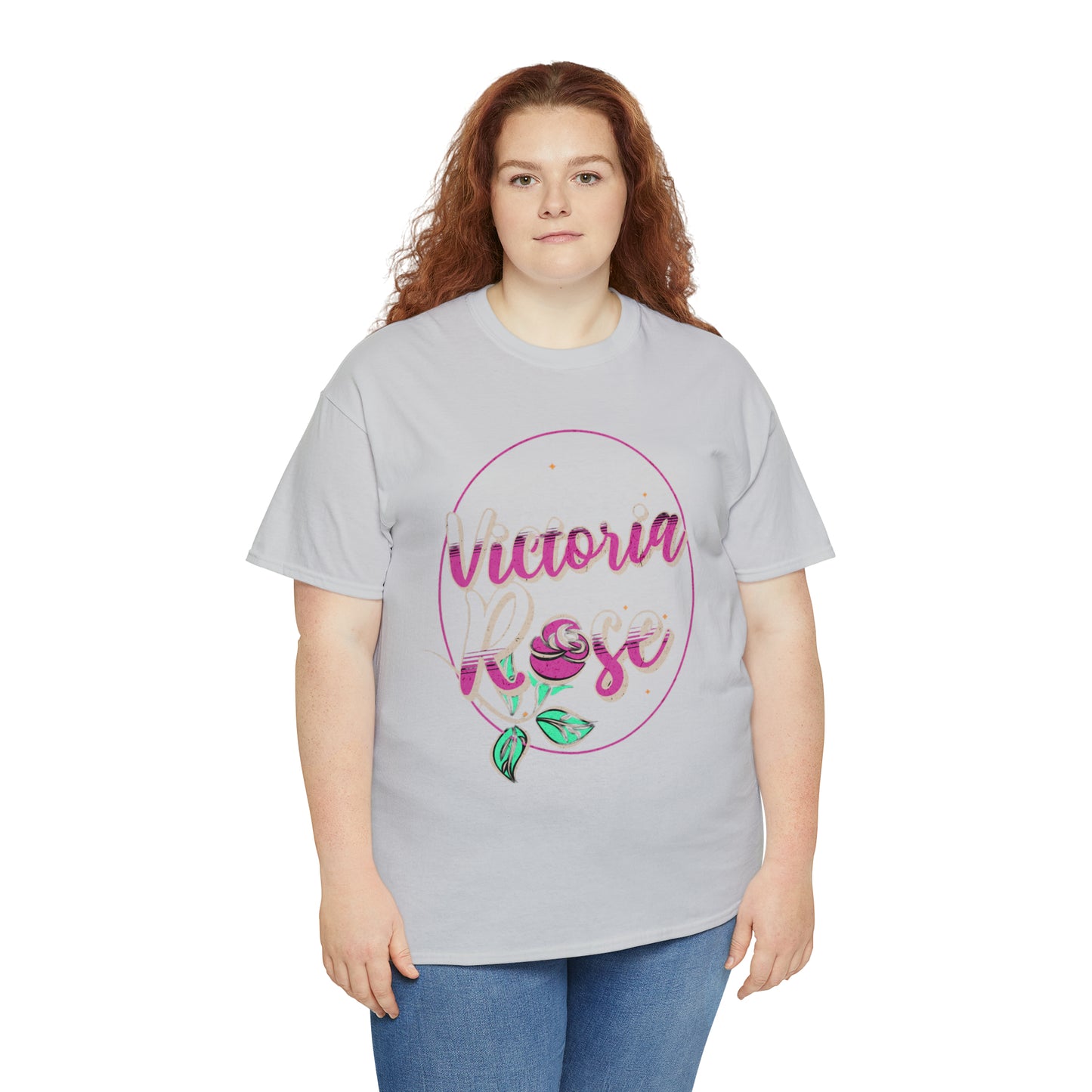 Victoria Rose Heavy Cotton Tee