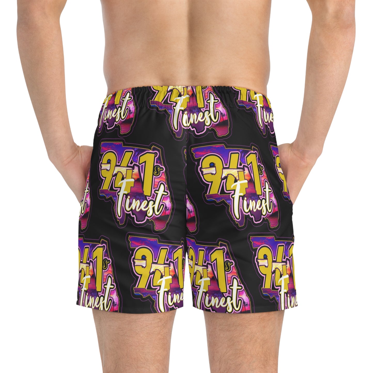 941’s Finest Swim Trunks (Sunset)