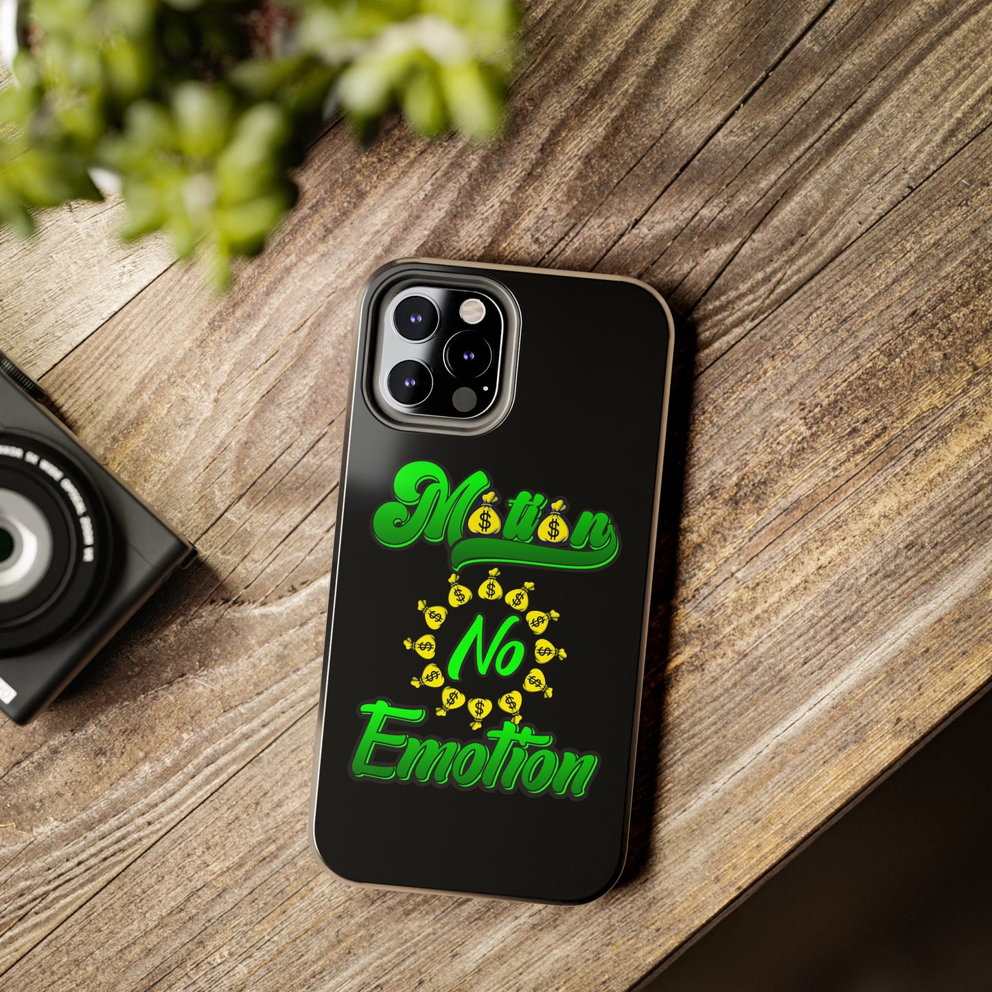 Motion No Emotion (Moneybags) Phone Case
