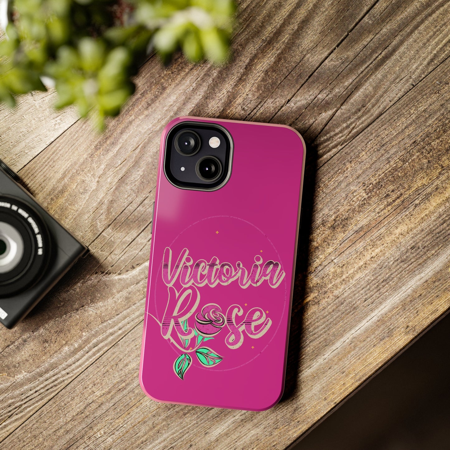 Victoria Rose Phone Case (Pink)
