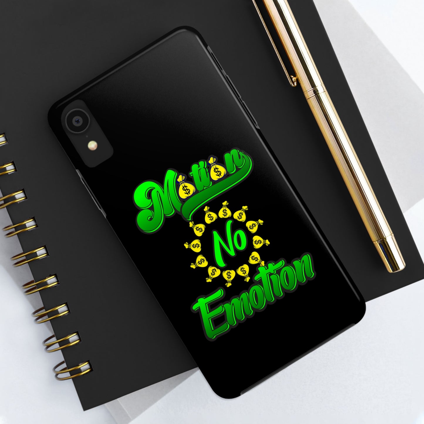 Motion No Emotion (Moneybags) Phone Case