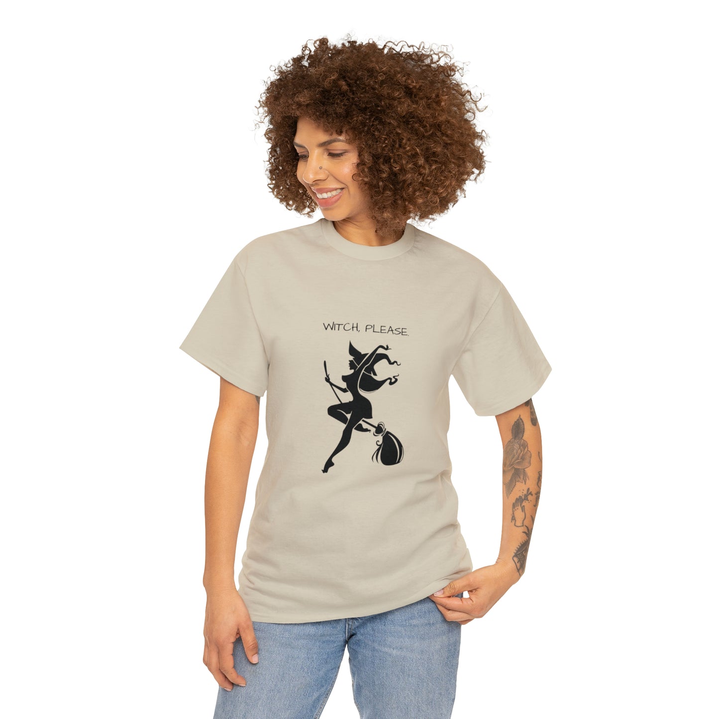 Witch please Heavy Cotton Tee