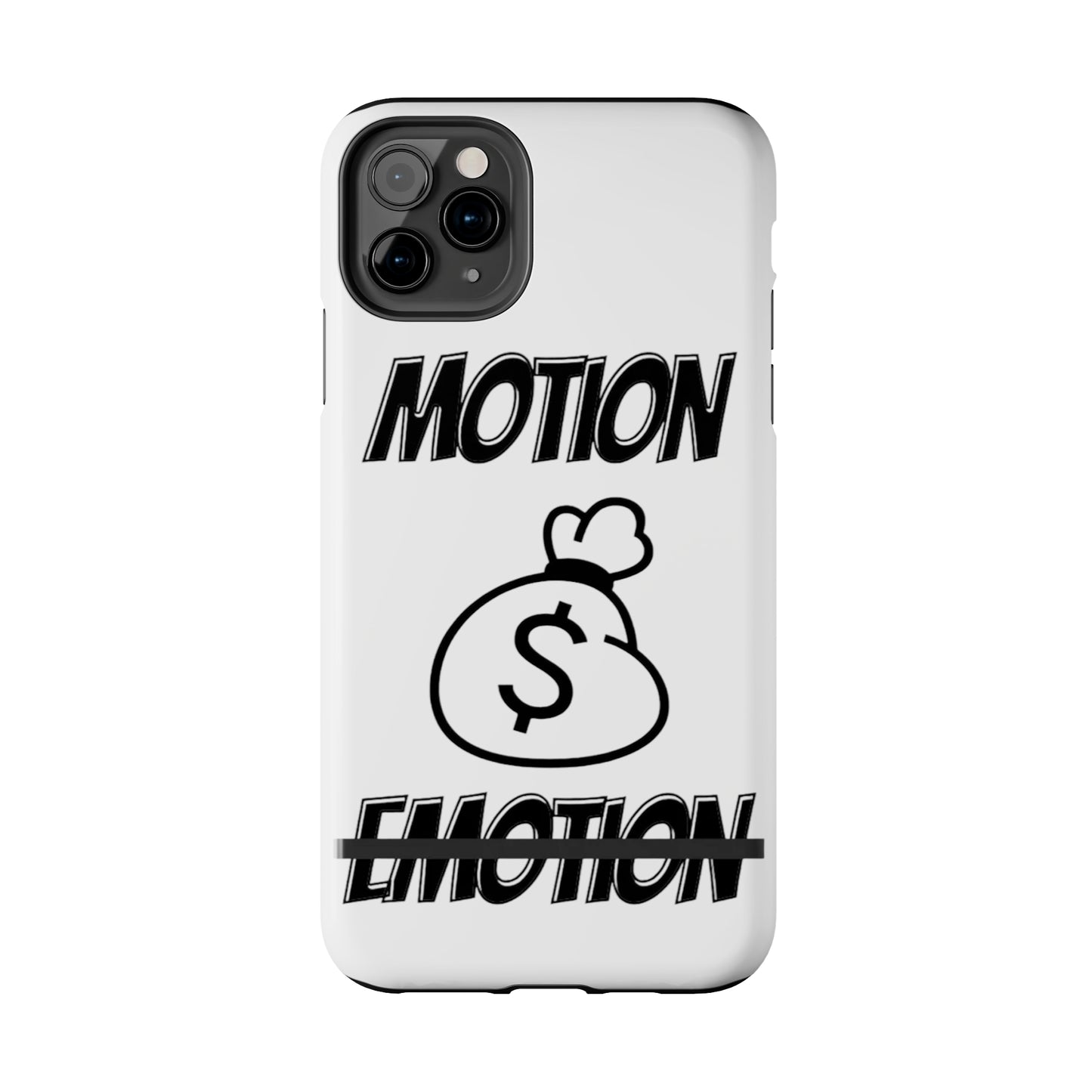 Motion No Emotion Phone Case