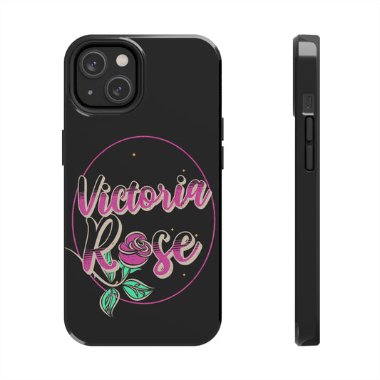 Victoria Rose Phone Case (Black)
