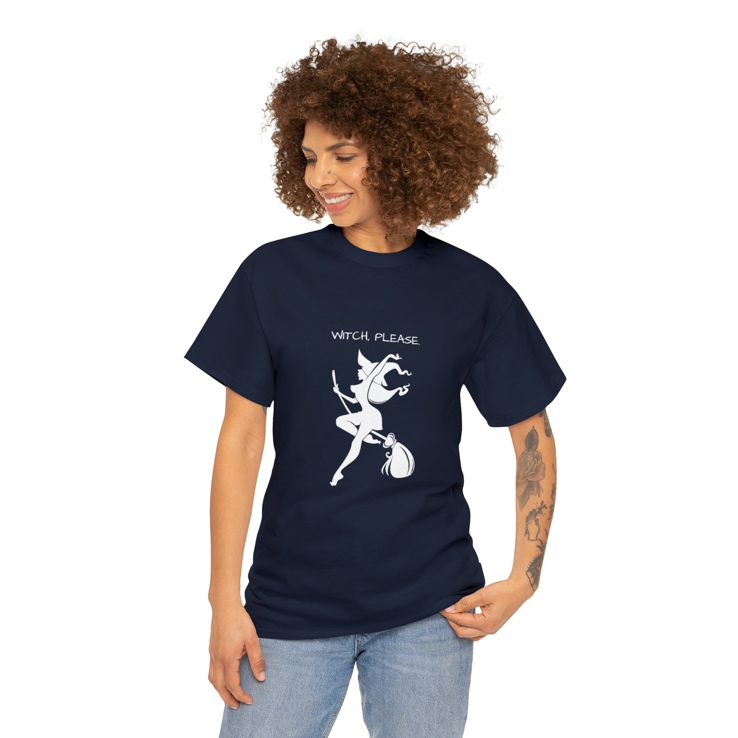 Witch please Heavy Cotton Tee
