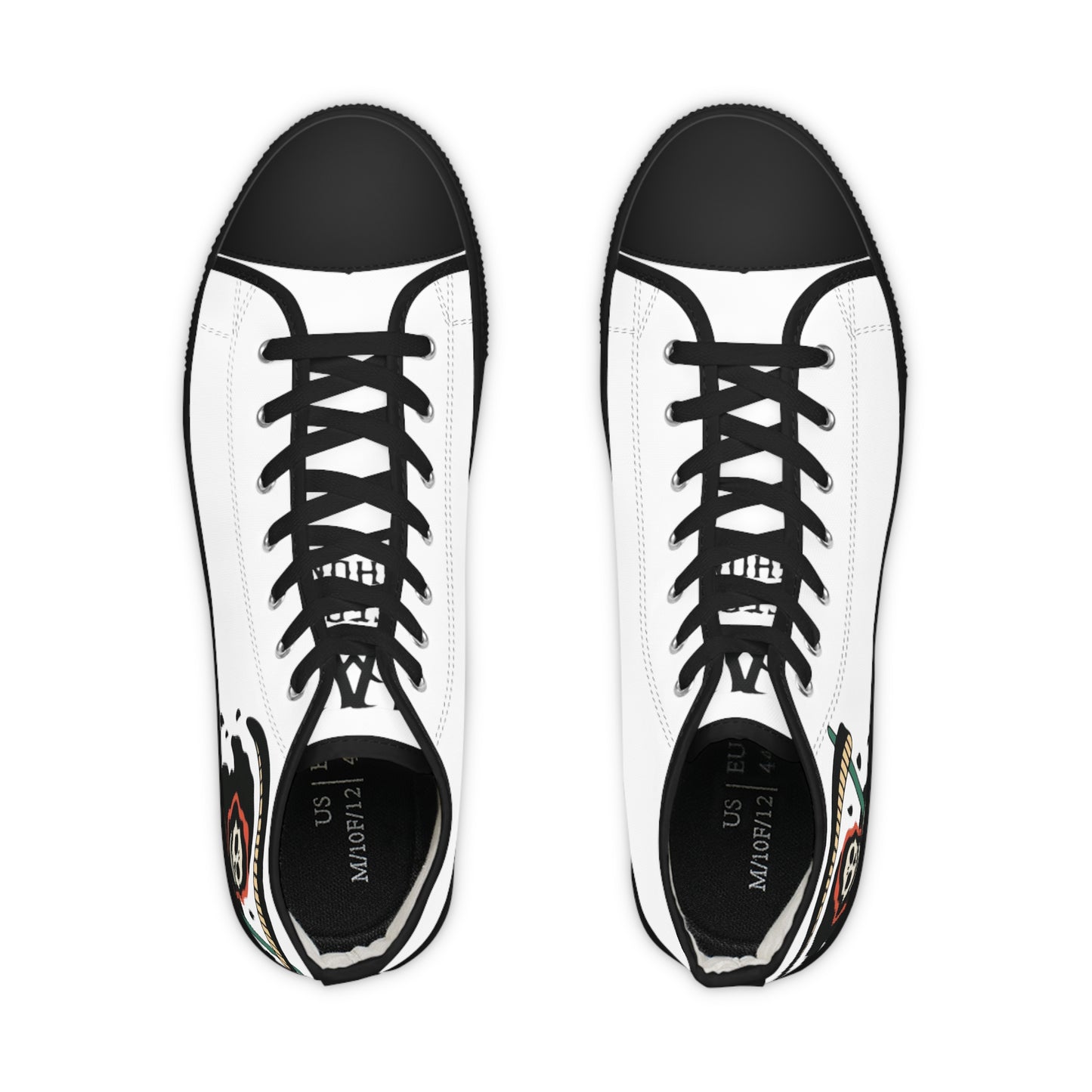 Death before dishonor Men's High Top Sneakers