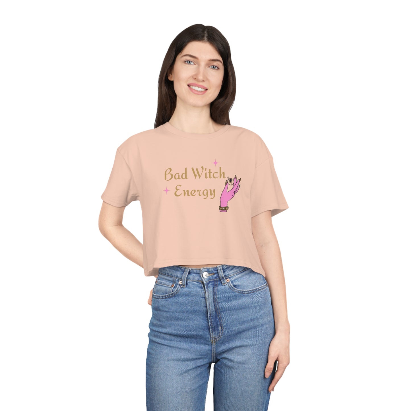 Bad witch energy Women's Crop Tee