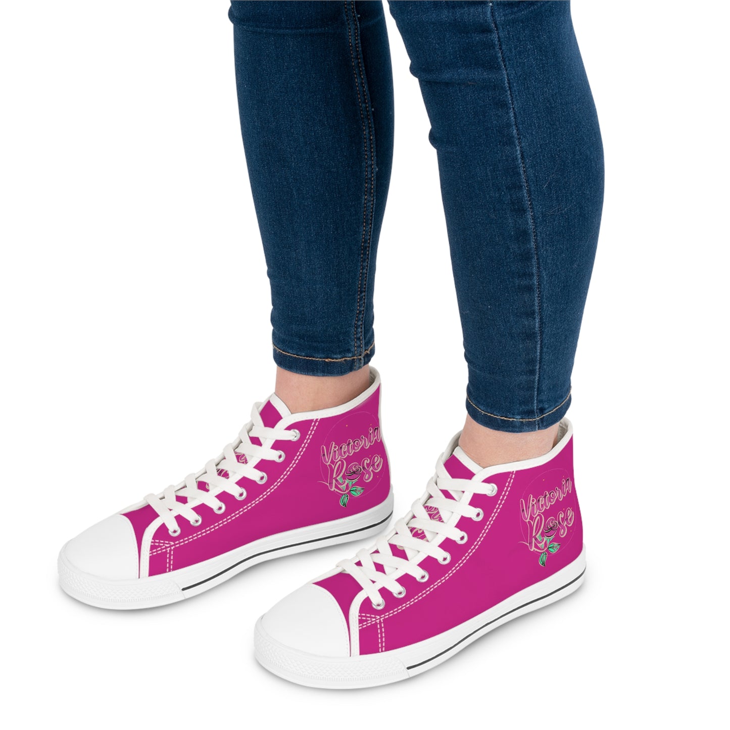 Victoria Rose Women's High Top Sneakers