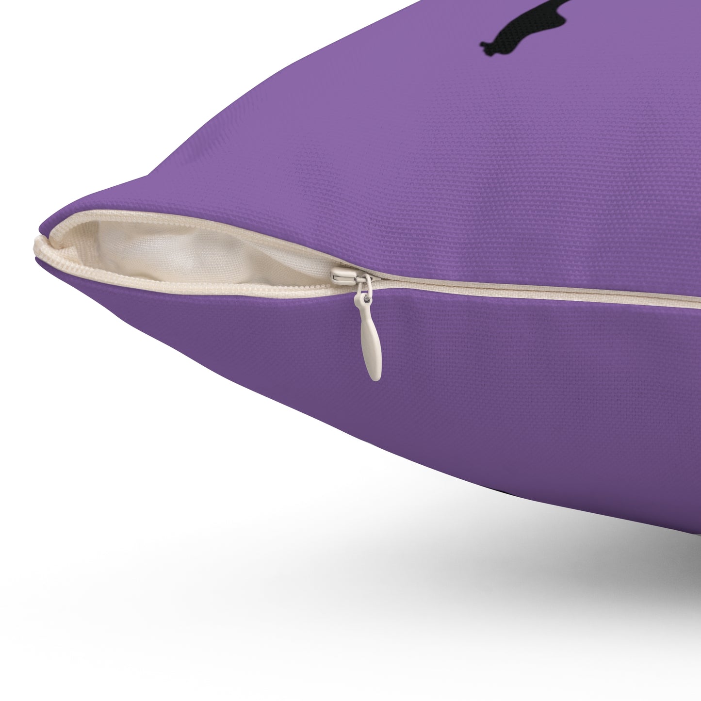 Witch please Square Pillow (Light Purple)