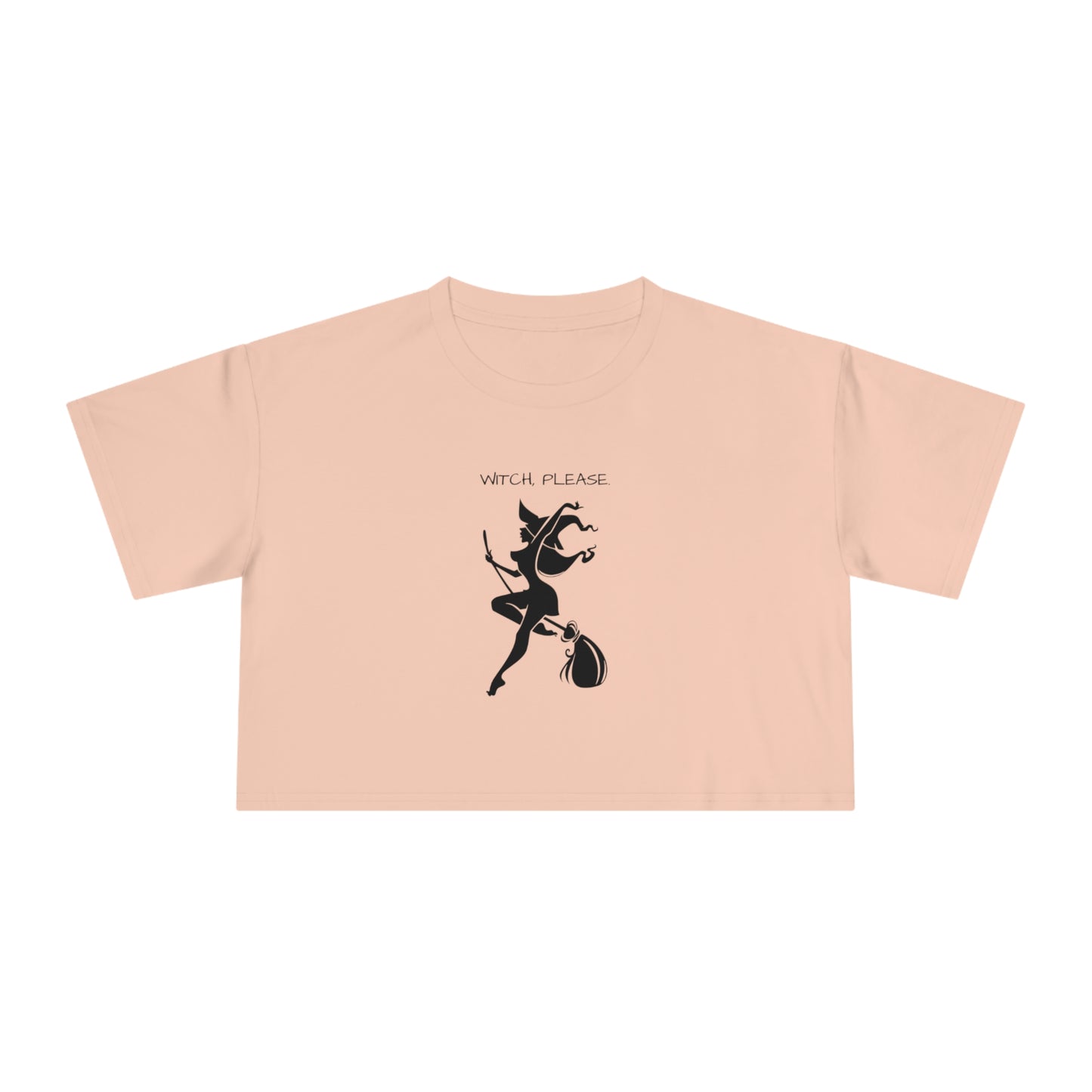 Witch please Women's Crop Tee