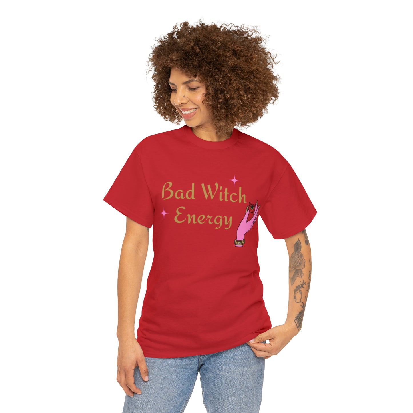 Bad Witch Energy Heavy Cotton Tee