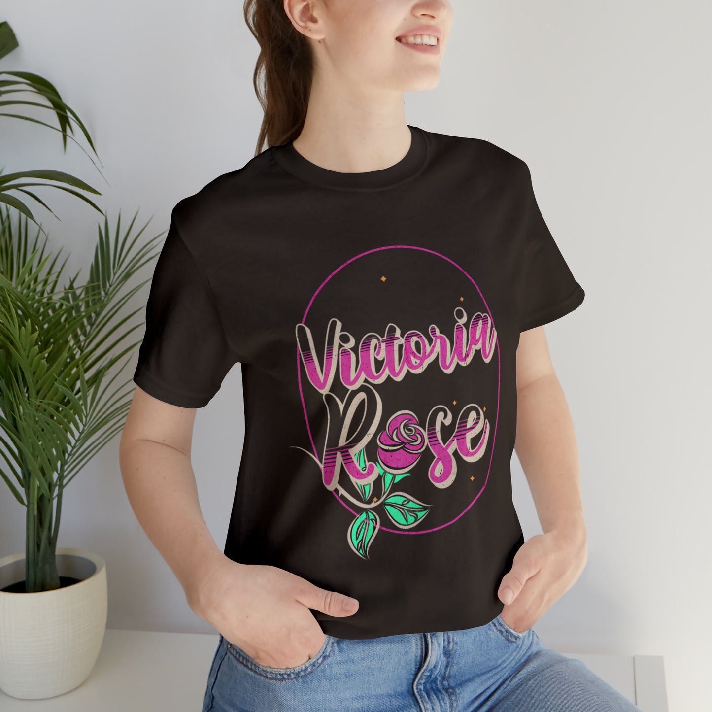Victoria Rose Jersey Short Sleeve Tee
