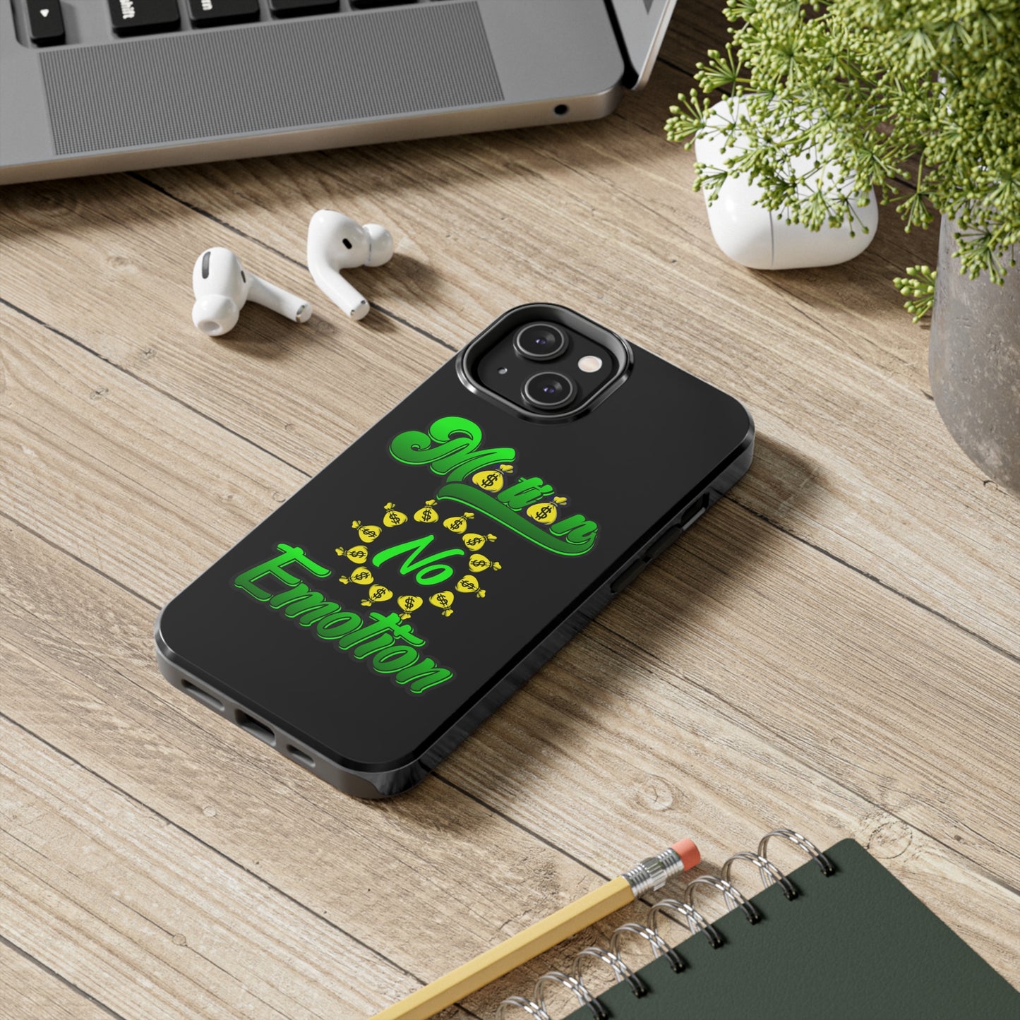 Motion No Emotion (Moneybags) Phone Case