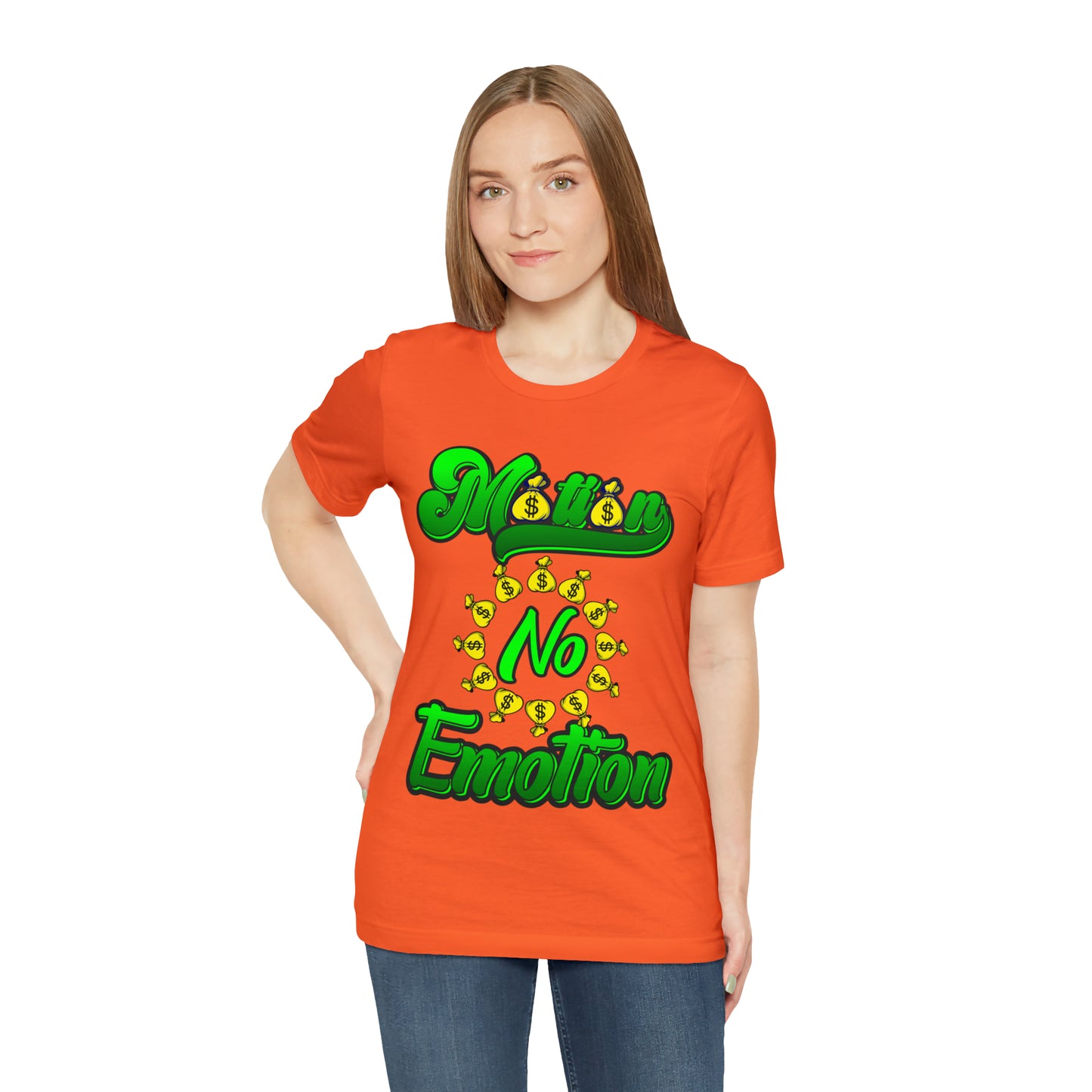 Motion No Emotion (moneybag) Jersey Short Sleeve Tee