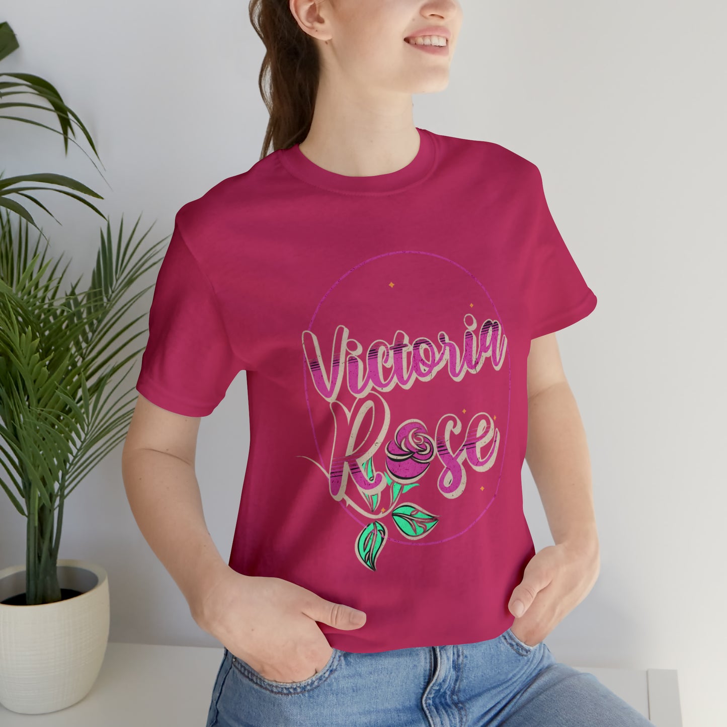 Victoria Rose Jersey Short Sleeve Tee