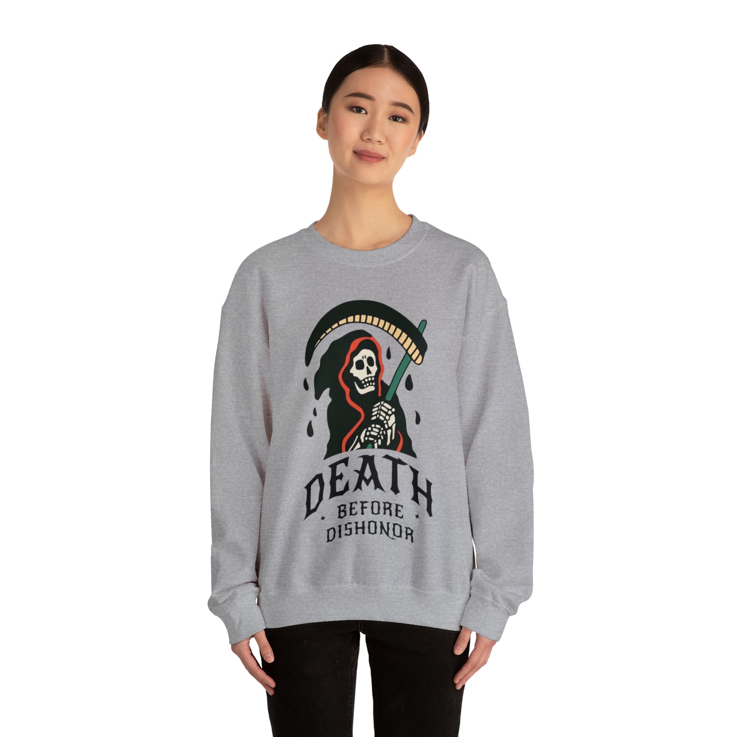 Death before dishonor Crewneck Sweatshirt