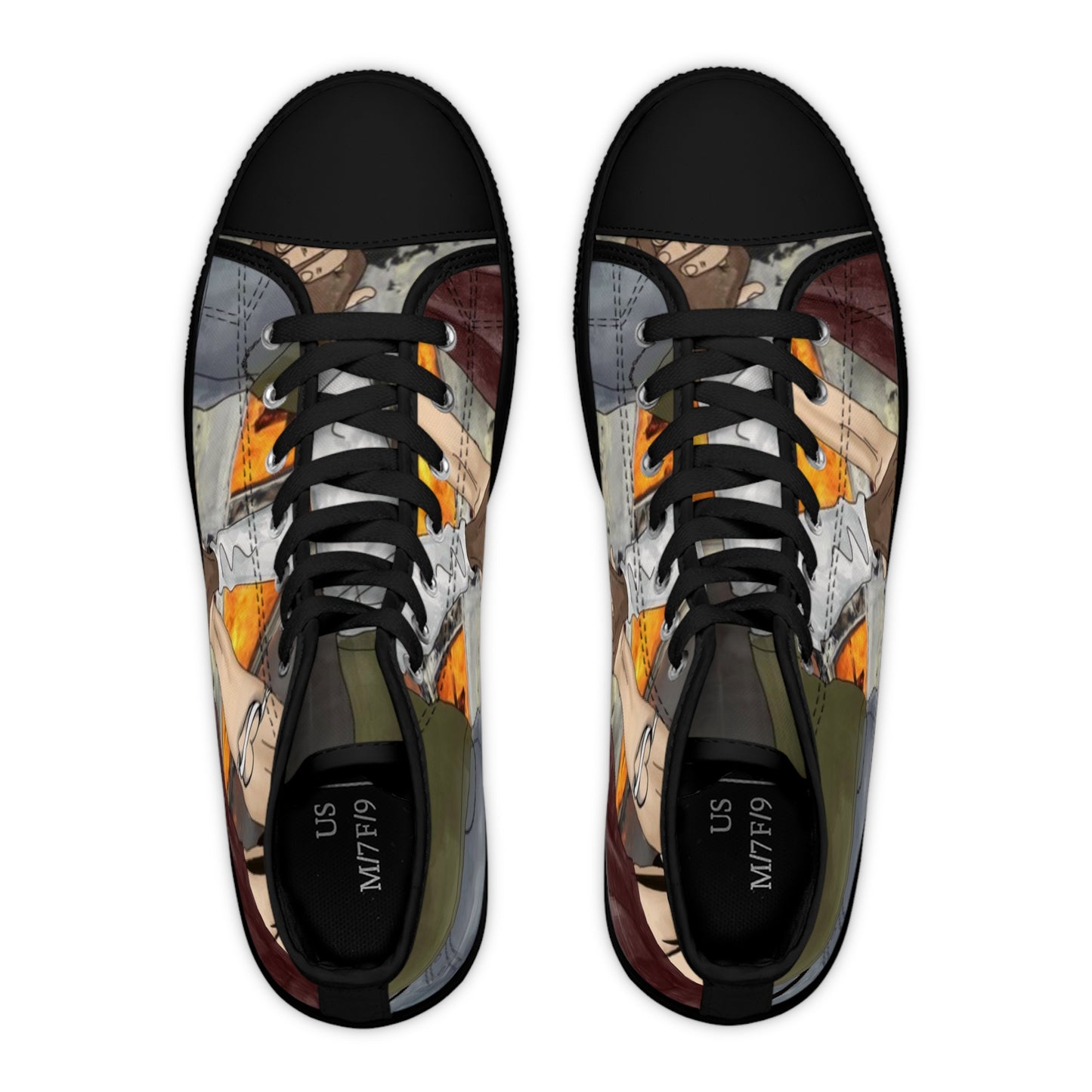 “Through hell and back” Women's High Top Sneakers