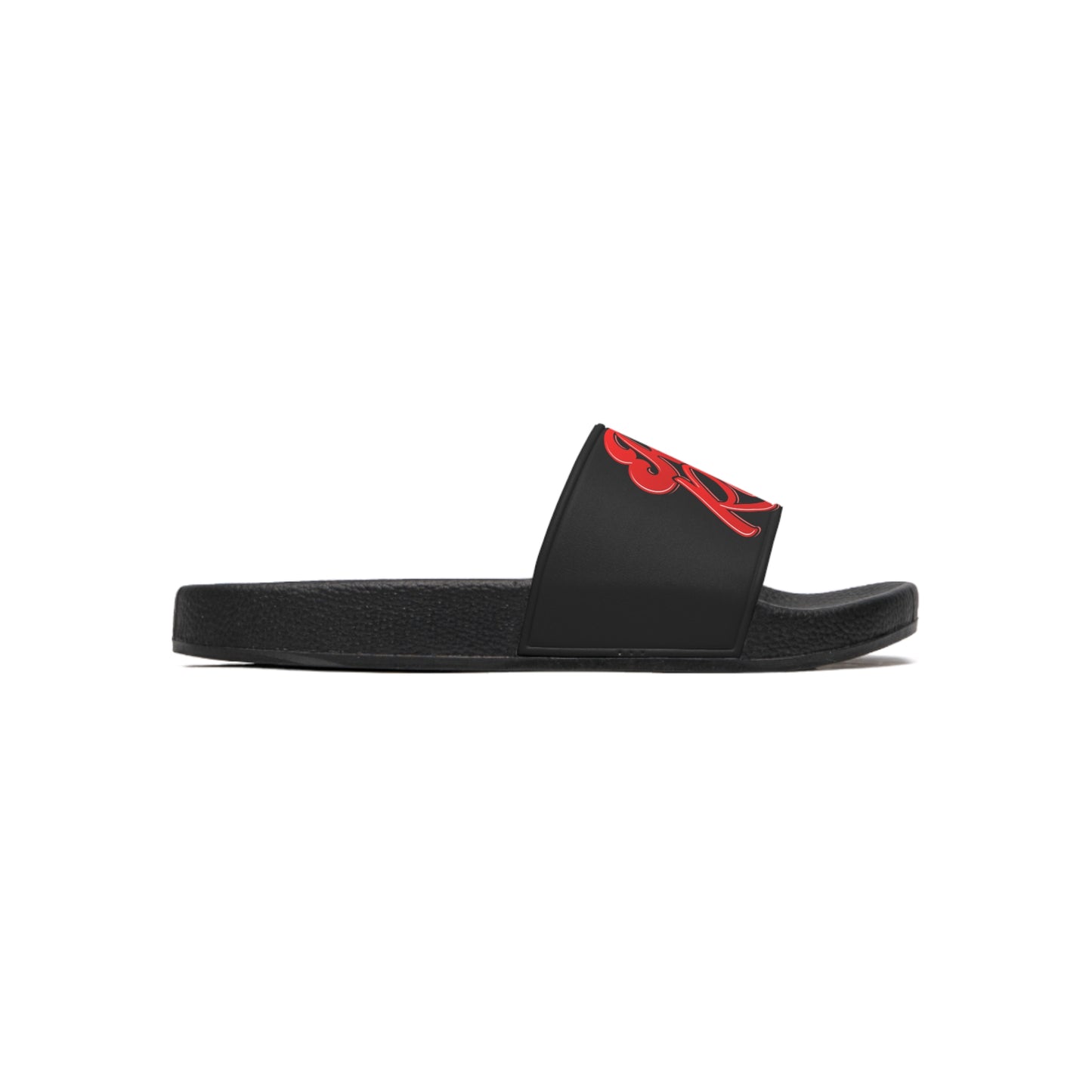 Real is rare Men's Slide Sandals (black)