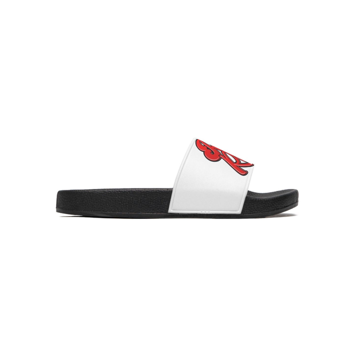 Real is rare Men's Slide Sandals (white)