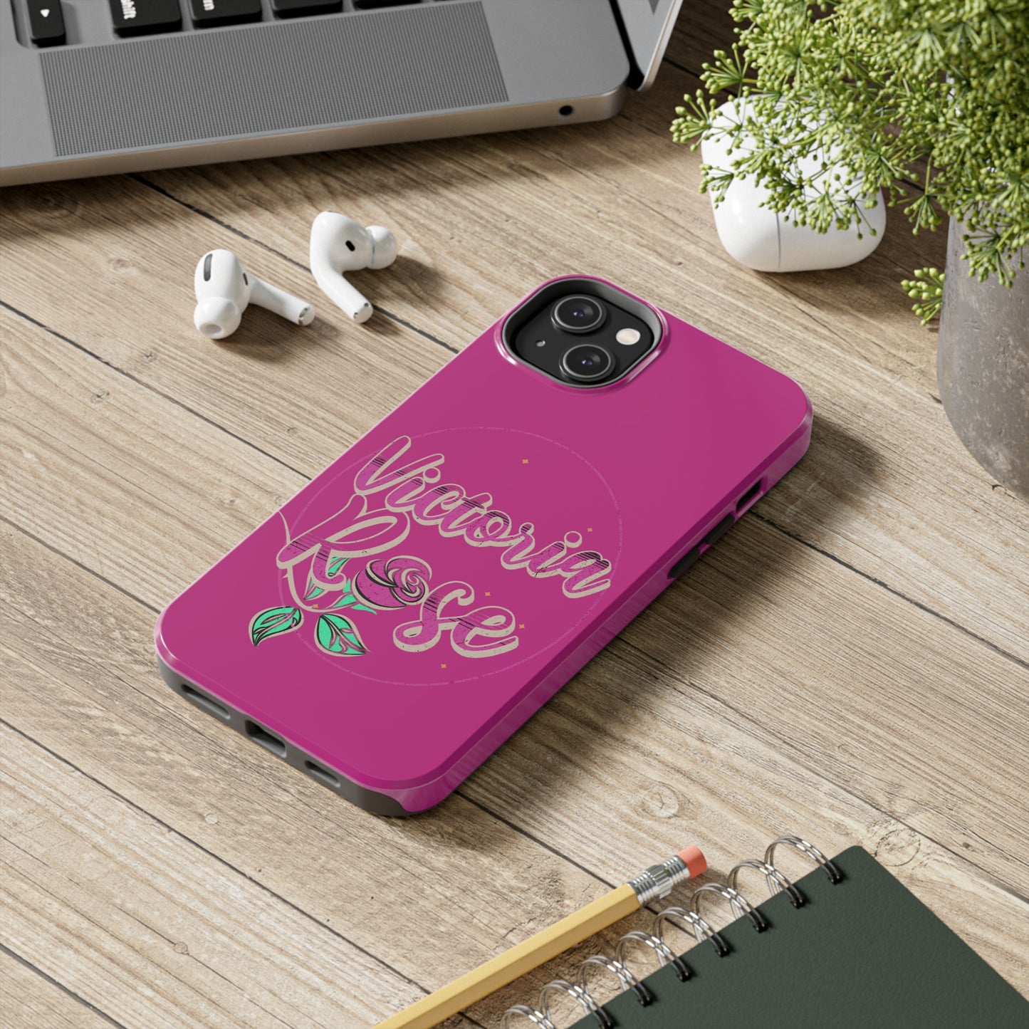 Victoria Rose Phone Case (Pink)