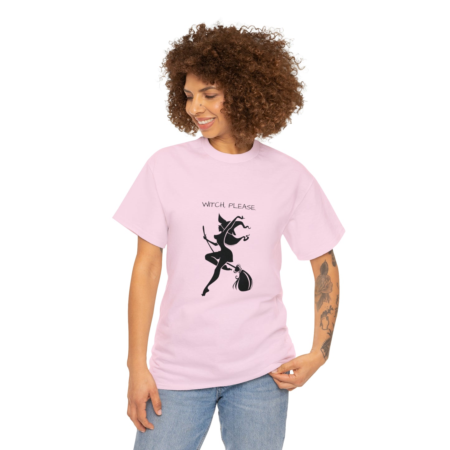 Witch please Heavy Cotton Tee