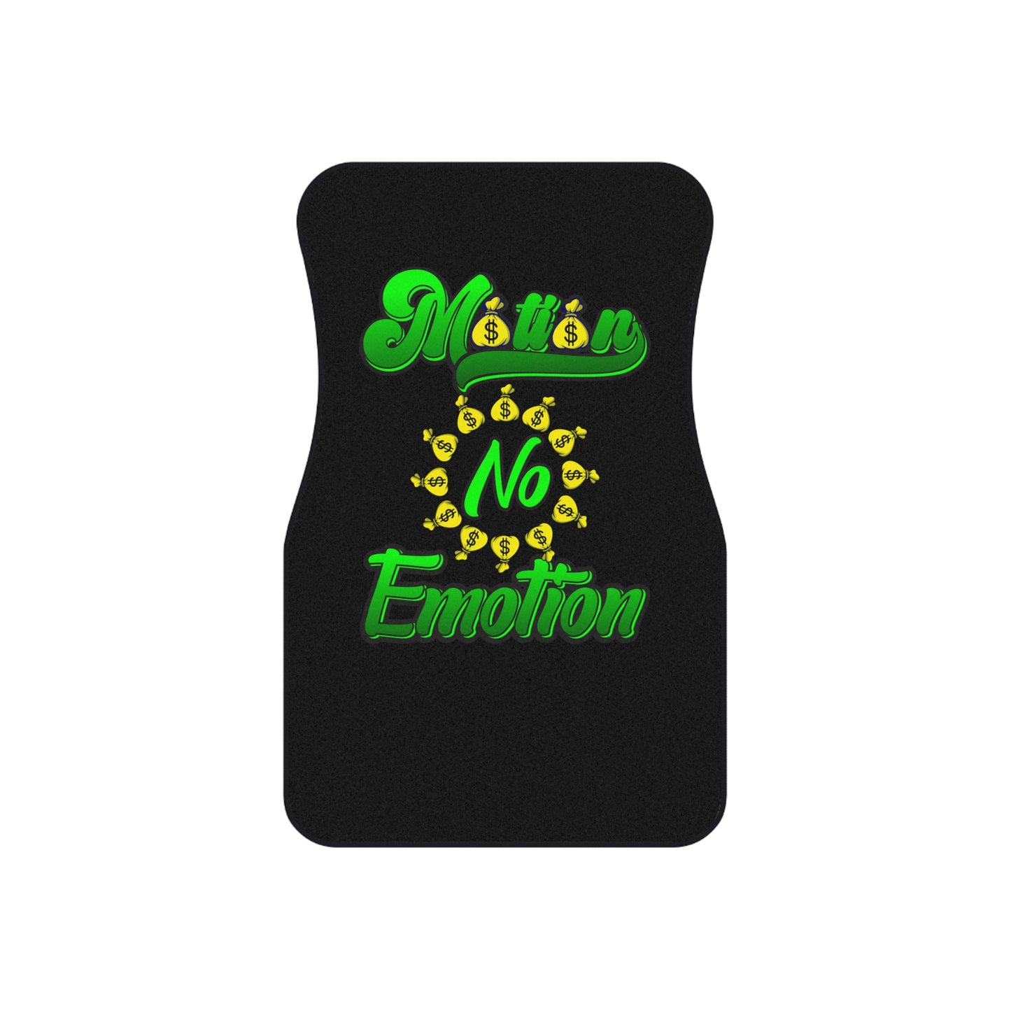 Motion No Emotion Car Mats (Set of 4)