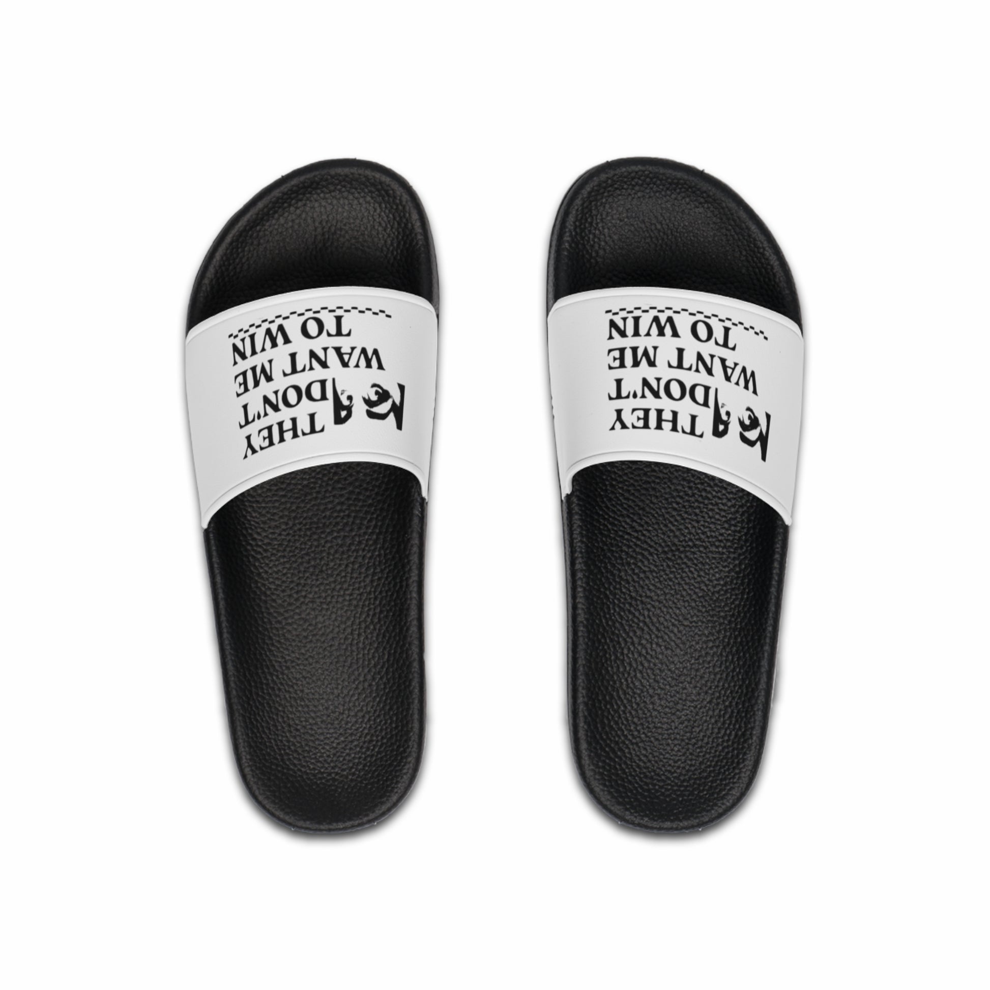 Don’t Want Me to Win Slide Sandals | Fromth33rd