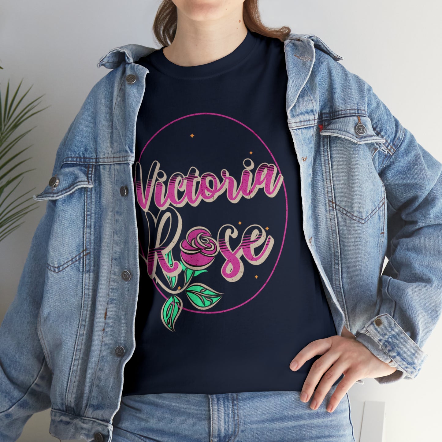 Victoria Rose Heavy Cotton Tee
