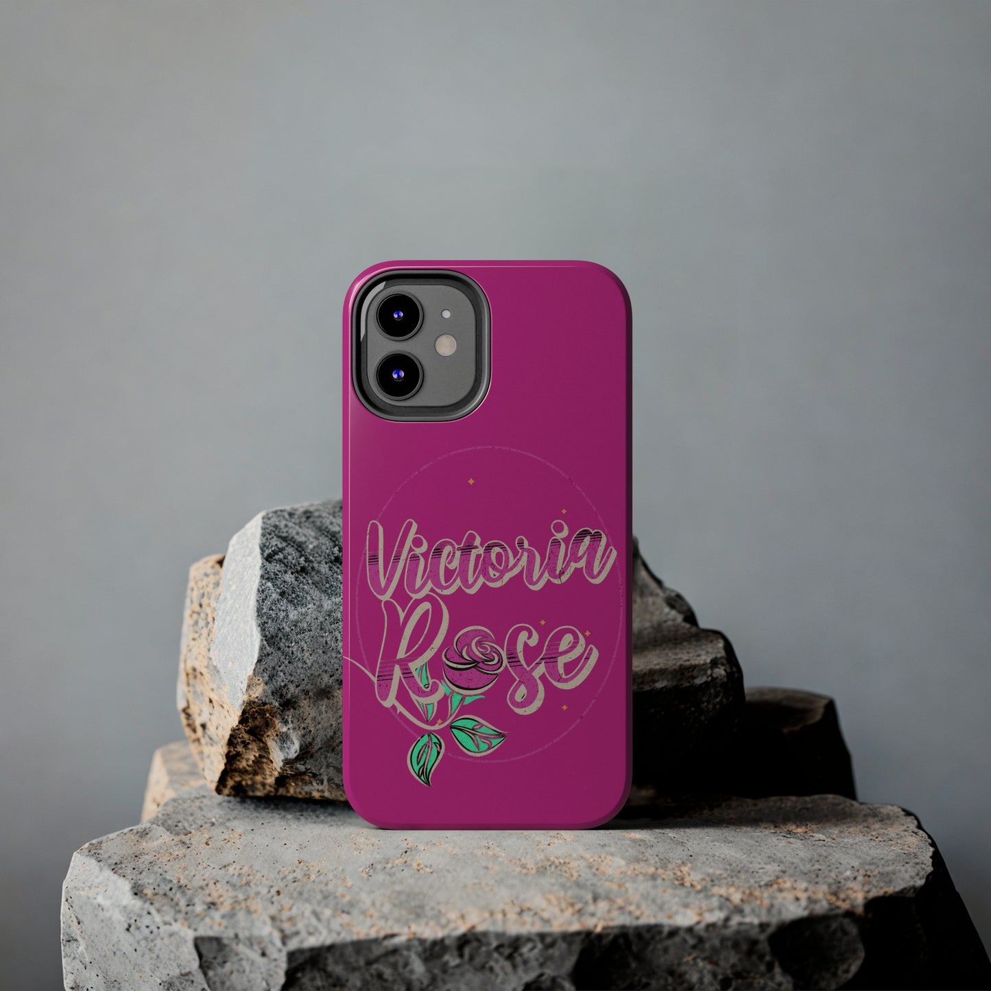 Victoria Rose Phone Case (Pink)