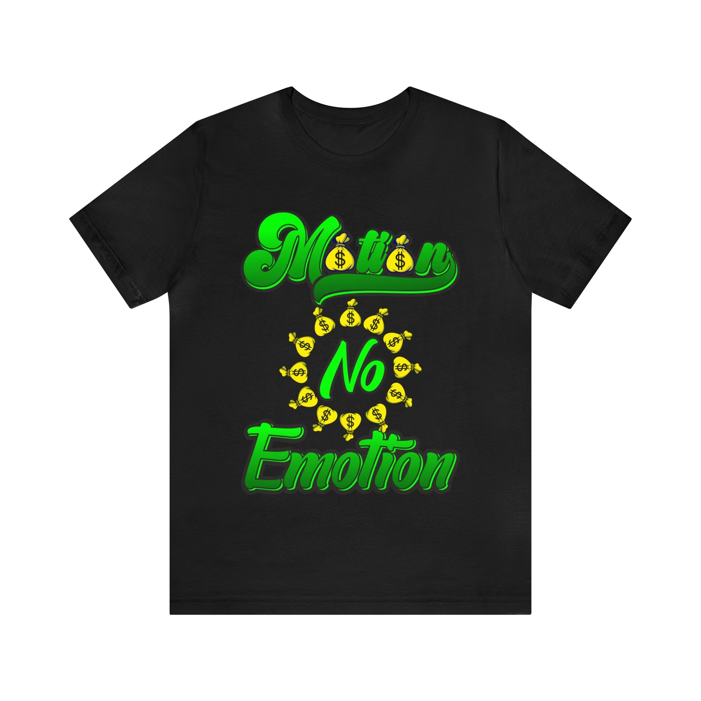 Motion No Emotion (moneybag) Jersey Short Sleeve Tee