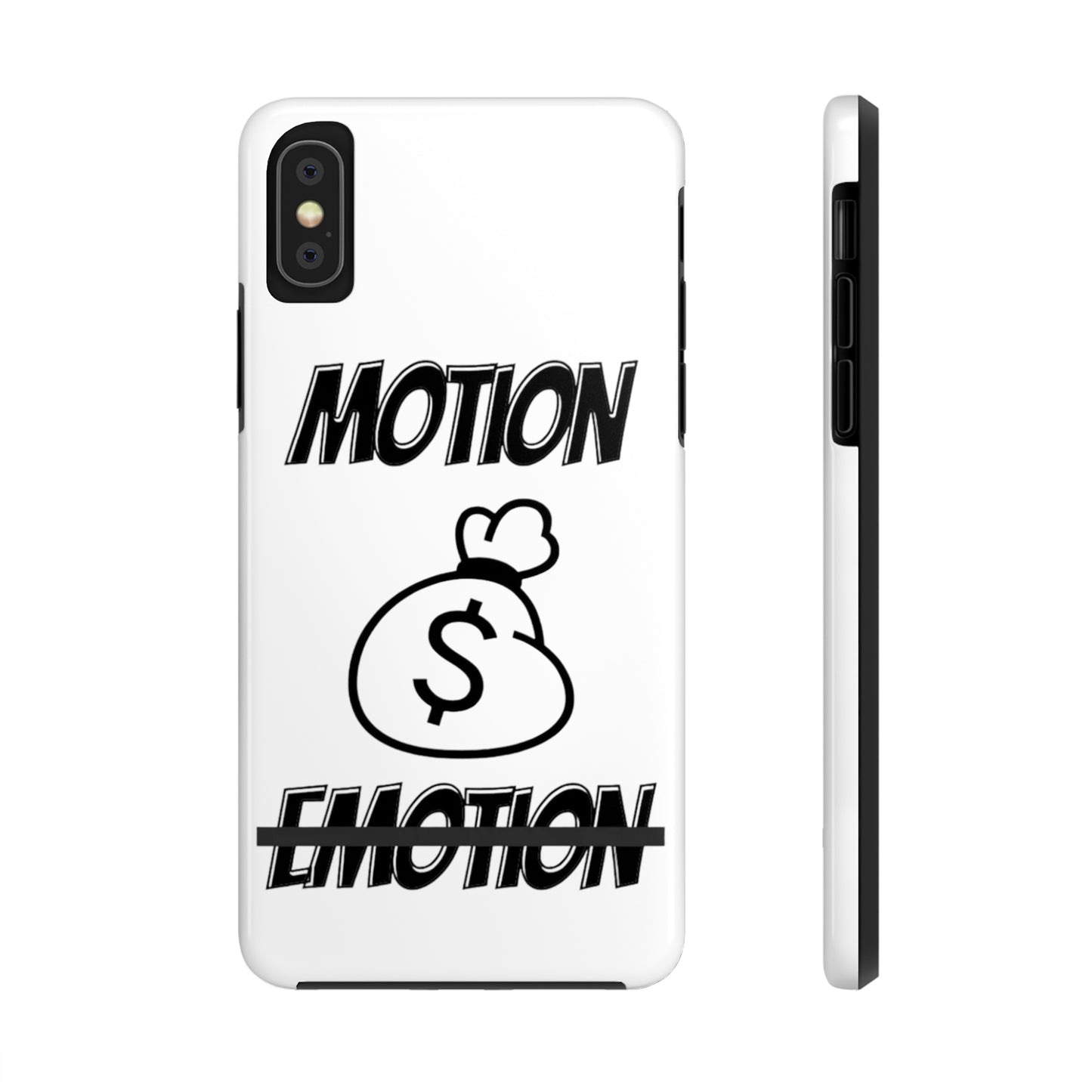 Motion No Emotion Phone Case