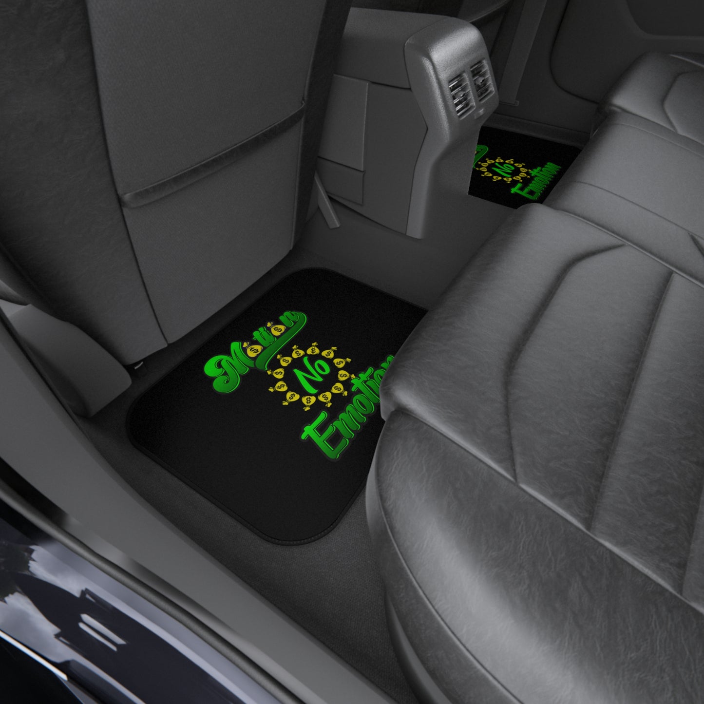 Motion No Emotion Car Mats (Set of 4)