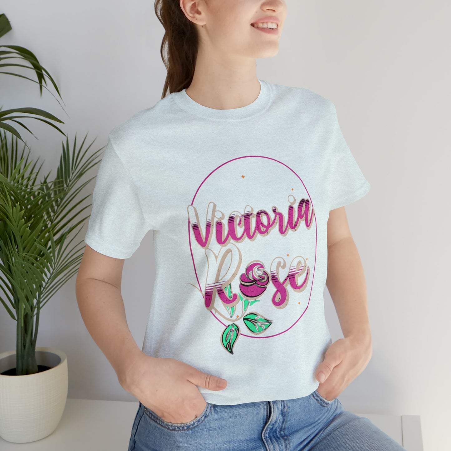 Victoria Rose Jersey Short Sleeve Tee