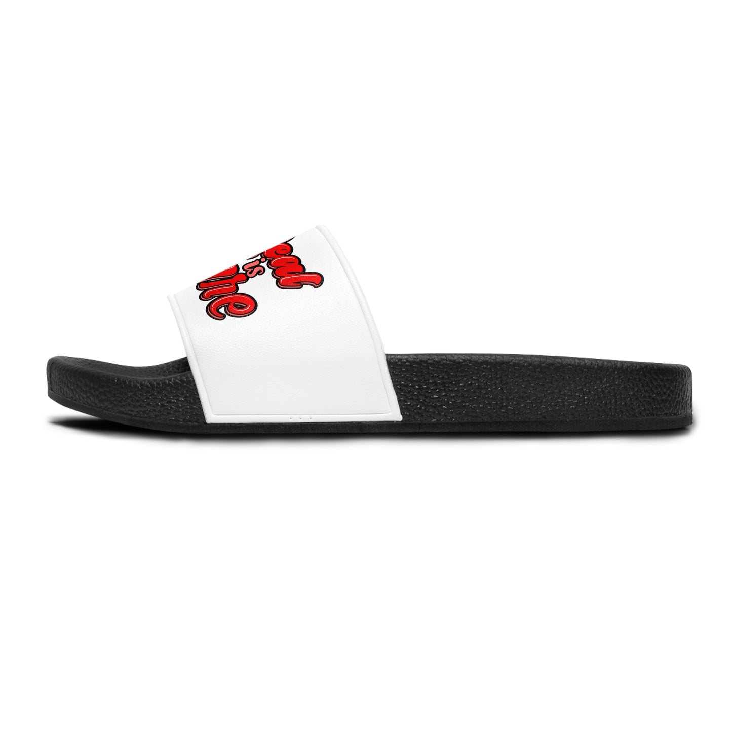 Real is rare Women's Slide Sandals (white)