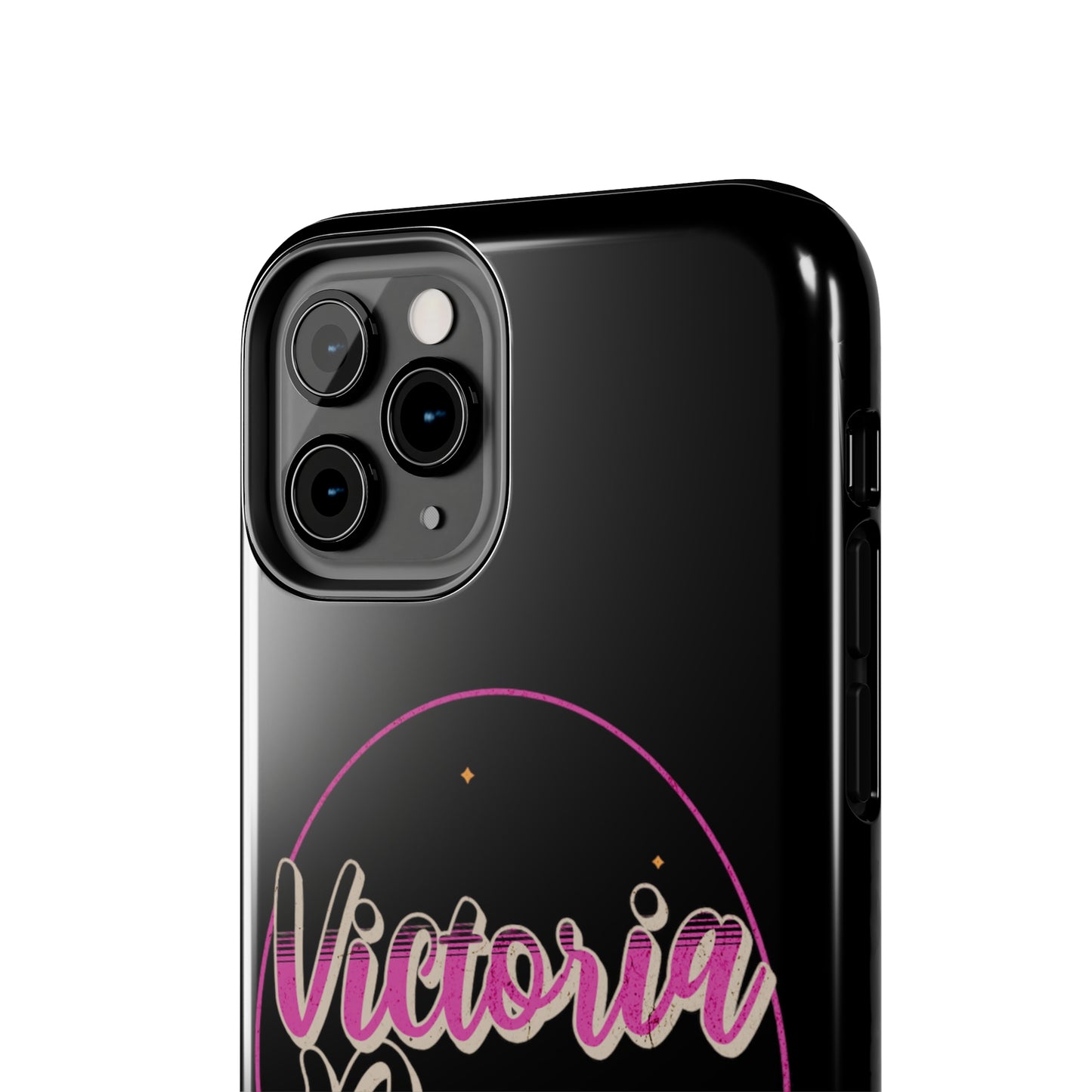Victoria Rose Phone Case (Black)