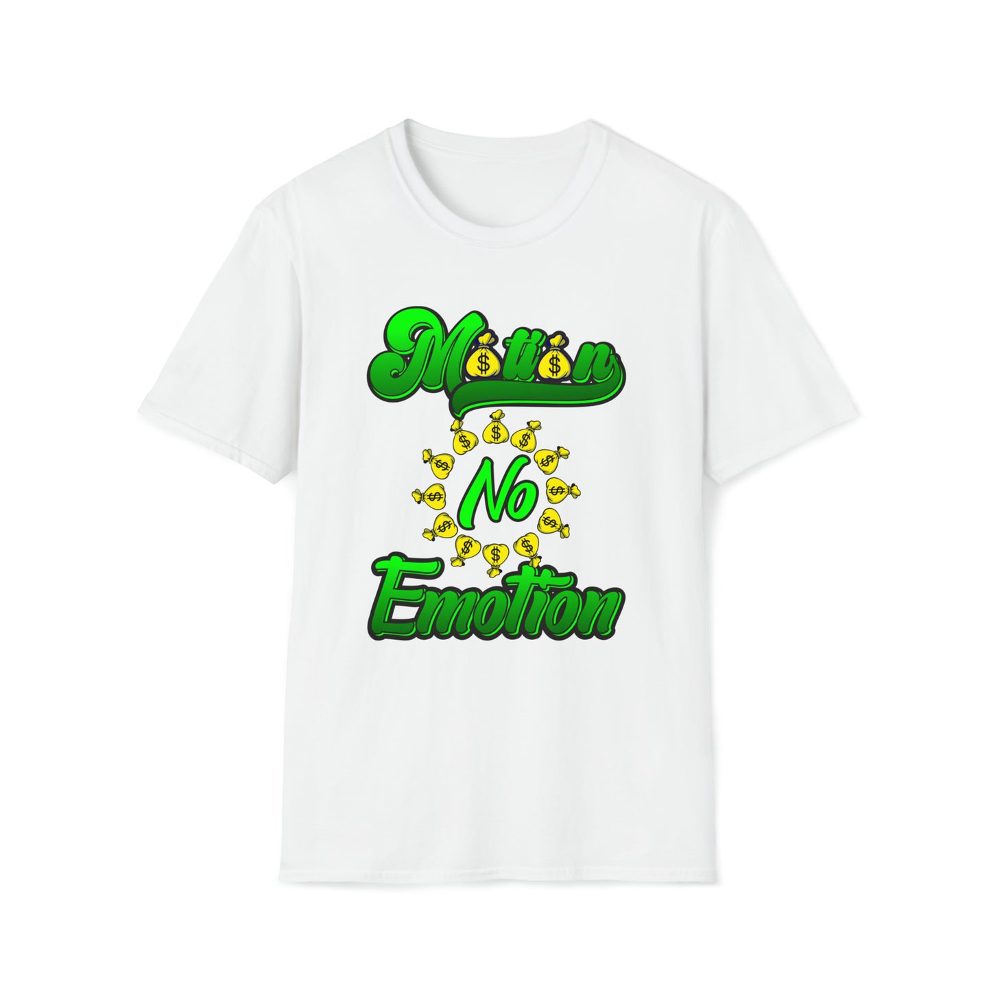 Motion No Emotion Softstyle T-Shirt