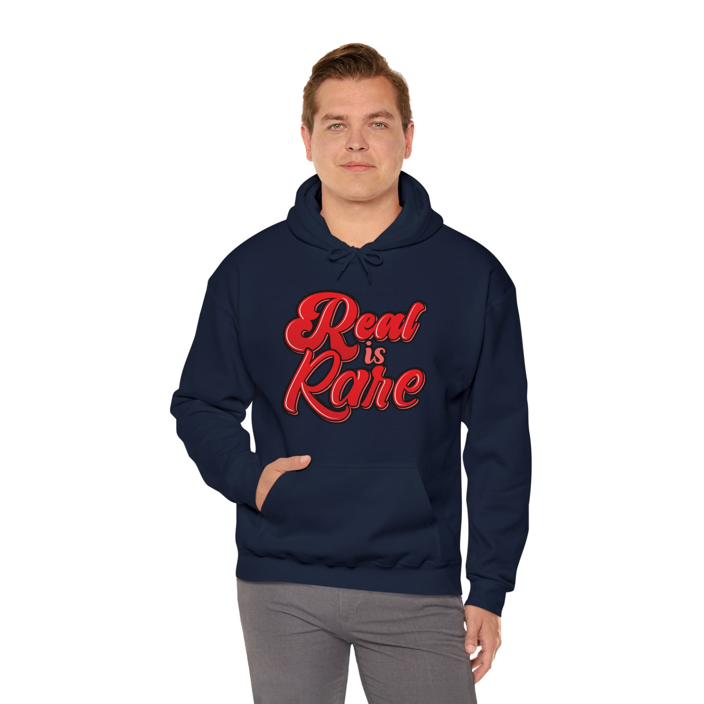 Real is rare hoodie