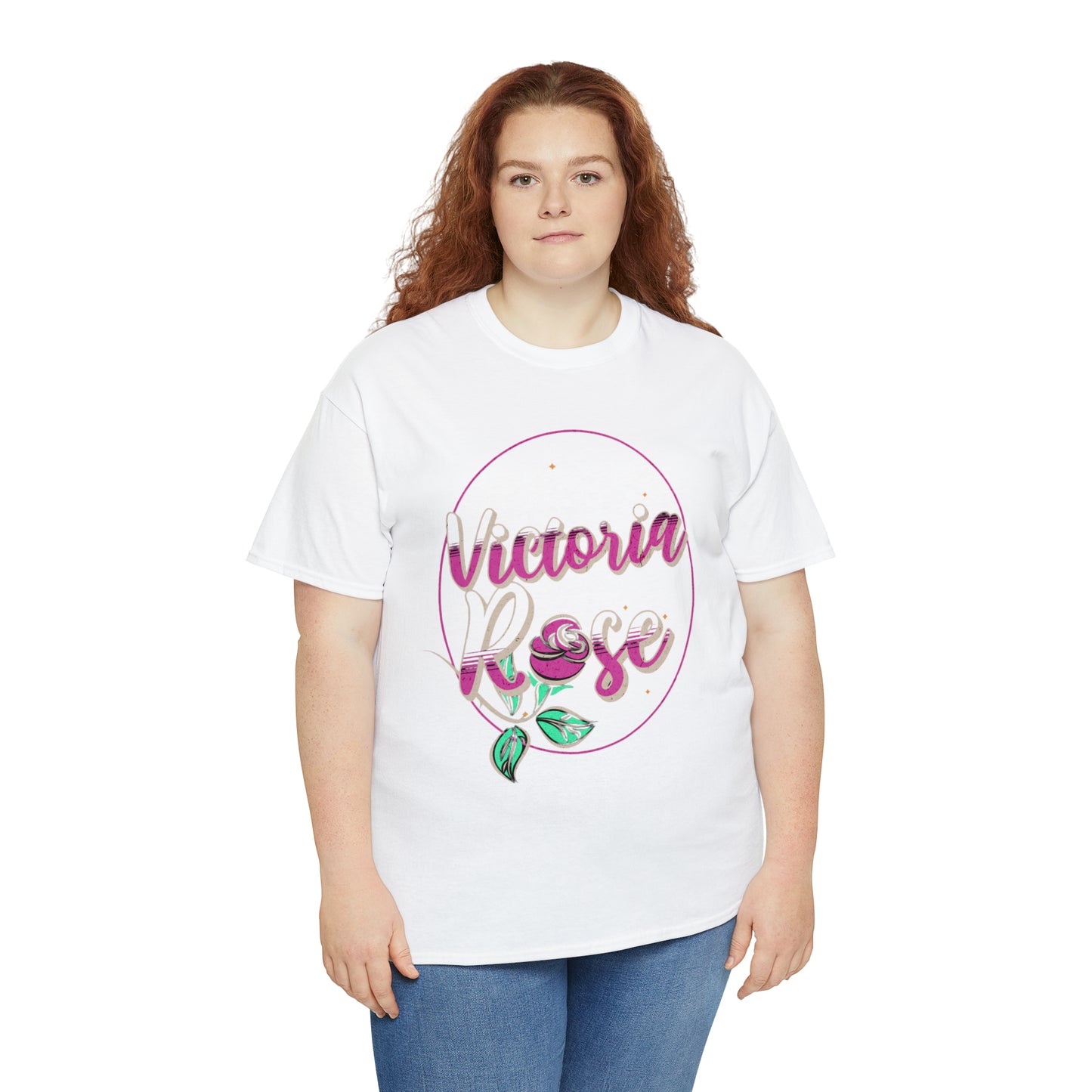 Victoria Rose Heavy Cotton Tee