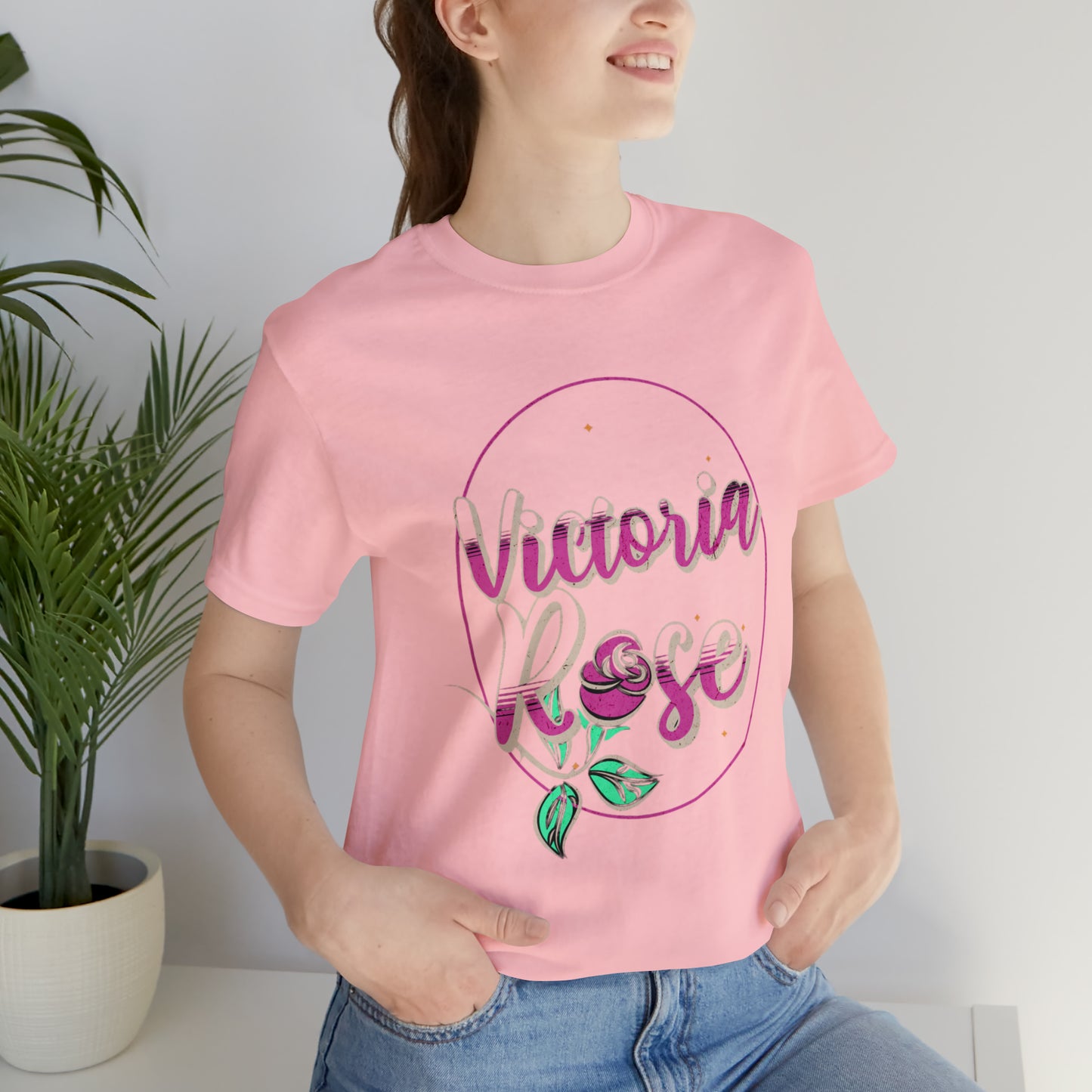 Victoria Rose Jersey Short Sleeve Tee