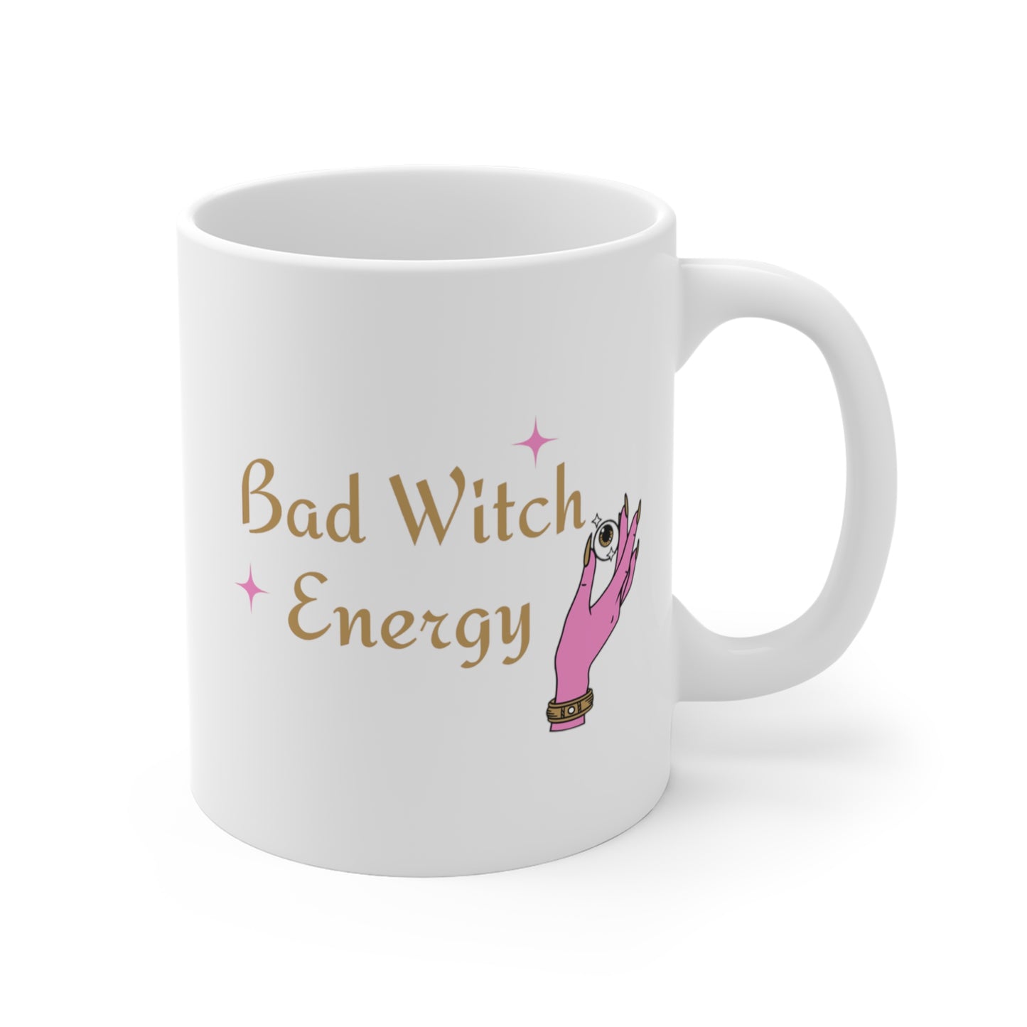 Bad witch energy mug 11oz White